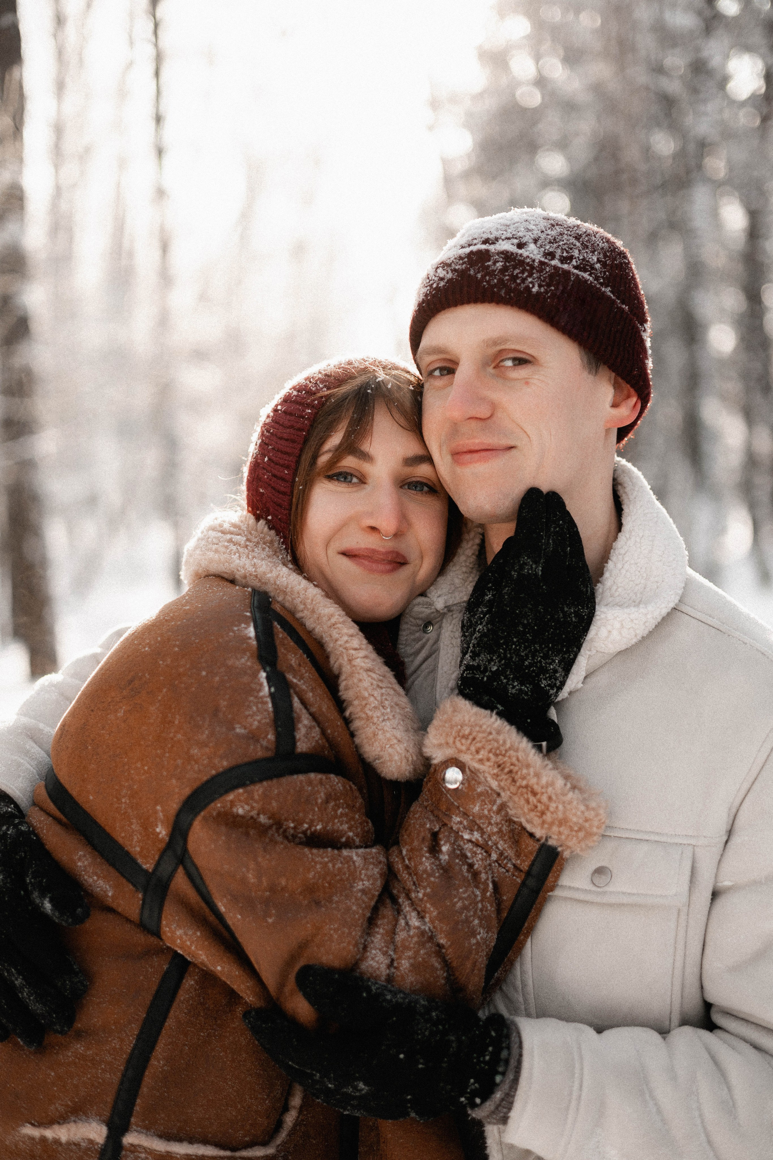 Зимние шалости по любви. Свадебный и портретный фотограф Соломко Диана