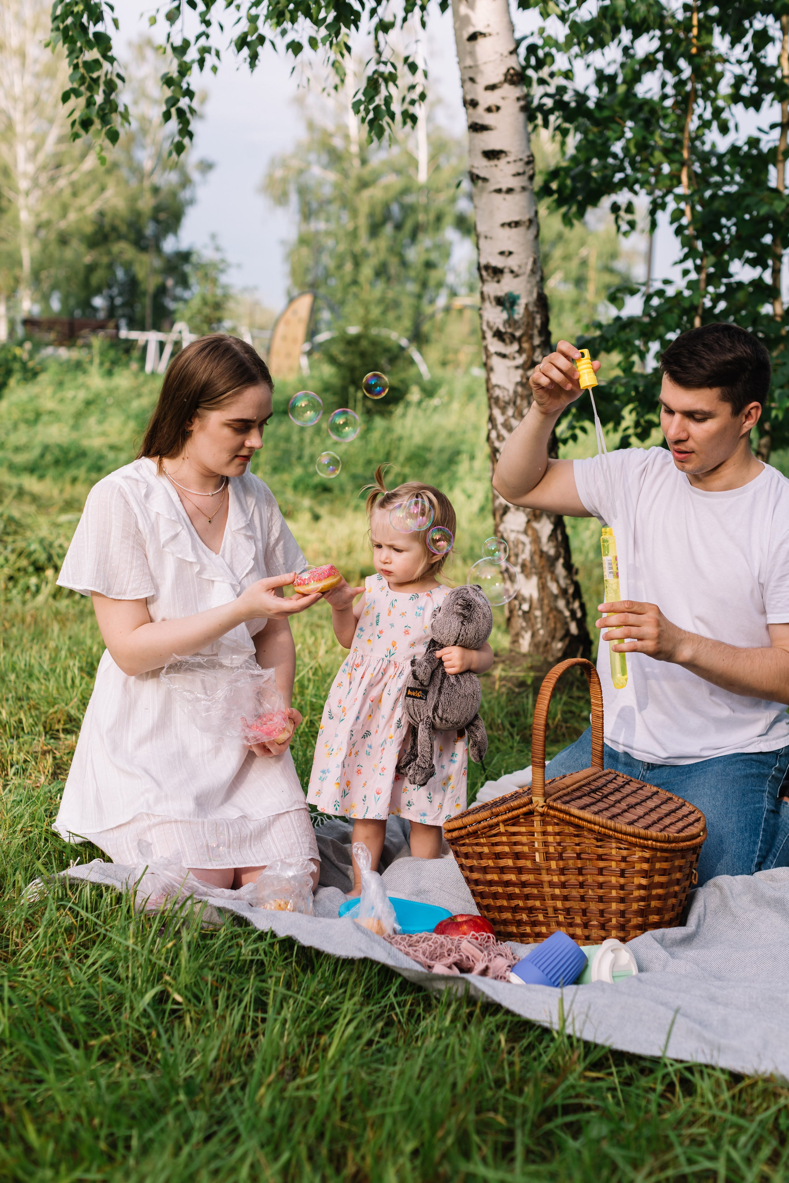 Женя, Алина и Мира. Семейный и детский фотограф в Новосибирске Алёна Малахова