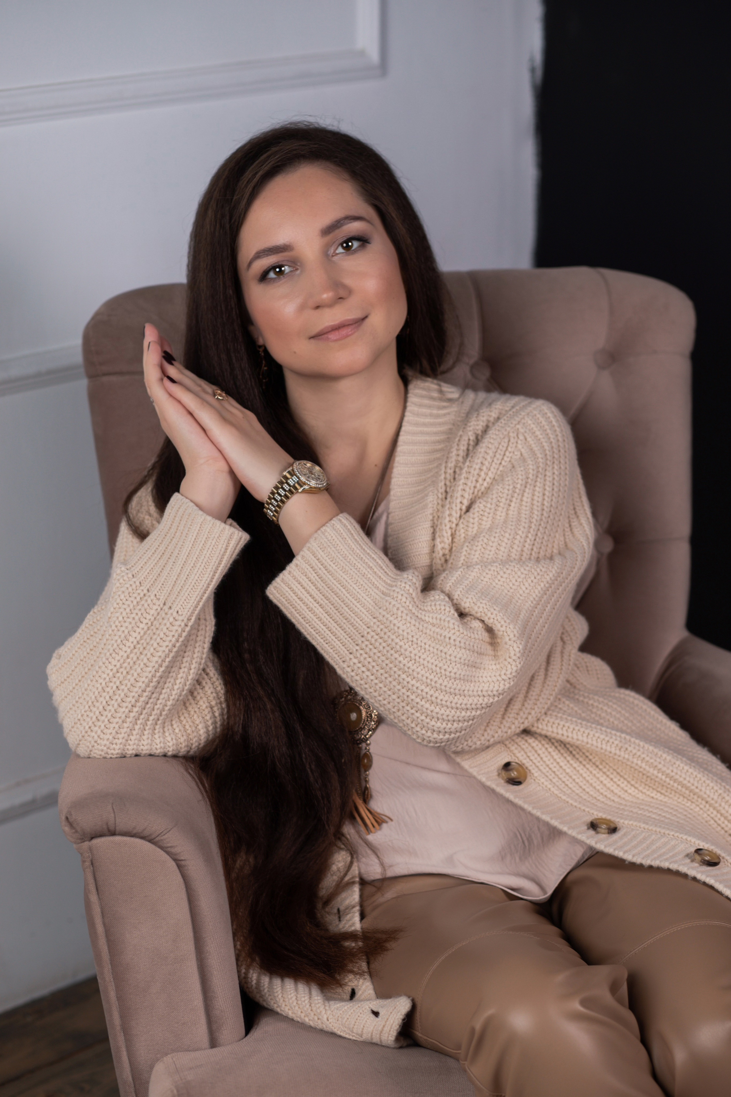 Женские студийные фотосьемки. Семейный и свадебный фотограф Видное Москва Екатерина Пятова