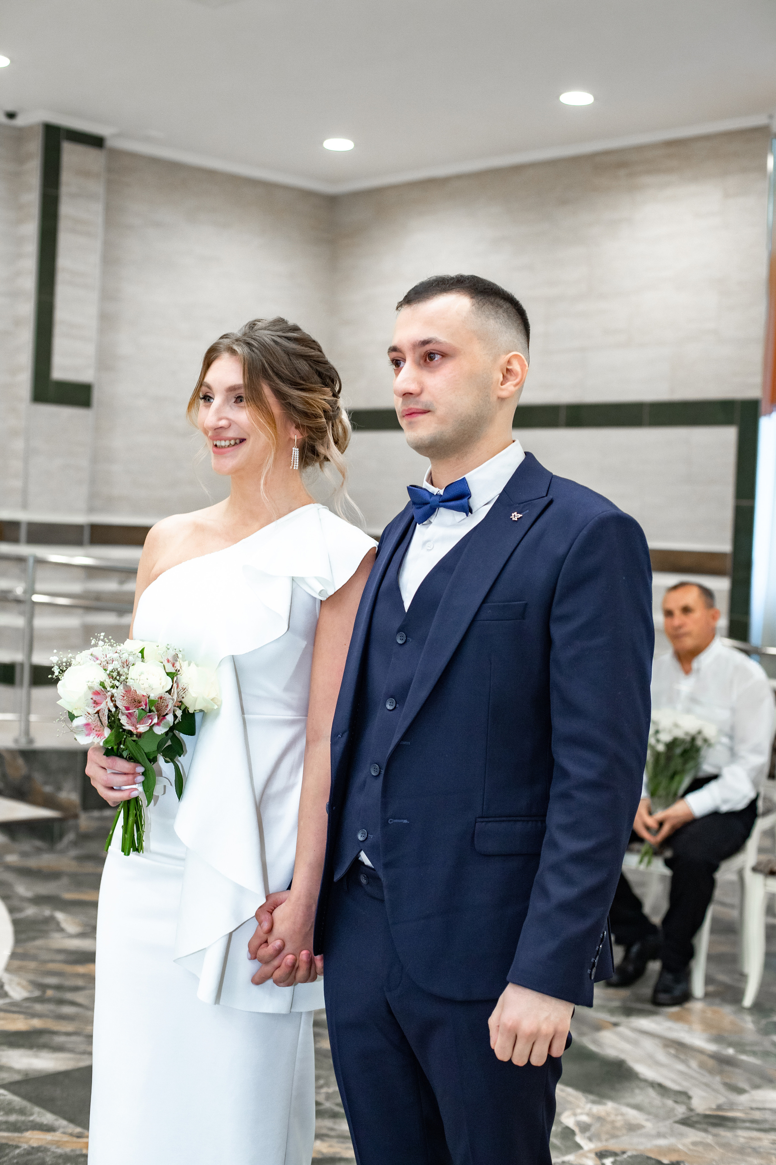 Фаррух и Надежда (ЗАГС Шипиловский). Семейный и свадебный фотограф Видное Москва Екатерина Пятова