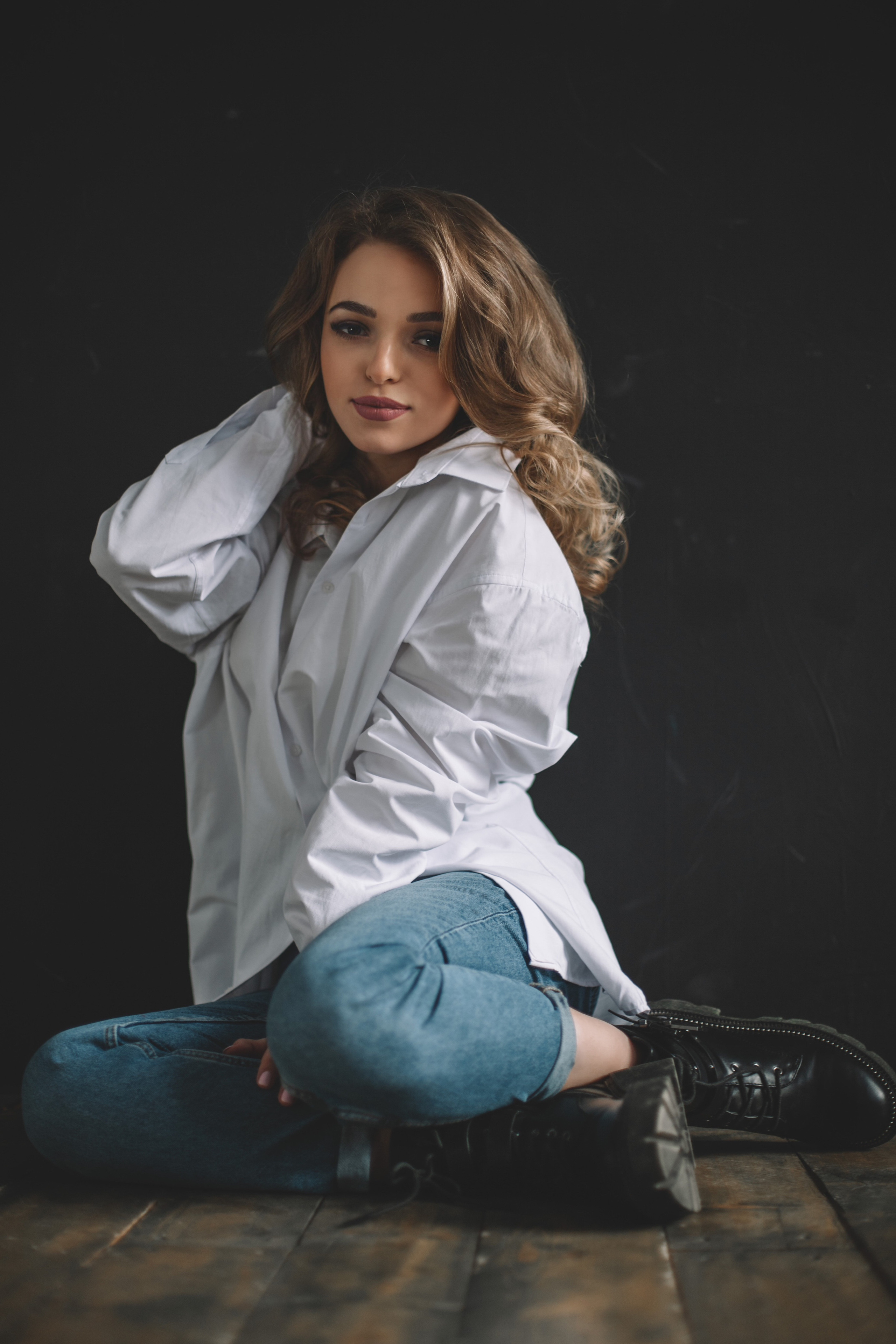 Женские студийные фотосьемки. Семейный и свадебный фотограф Видное Москва Екатерина Пятова