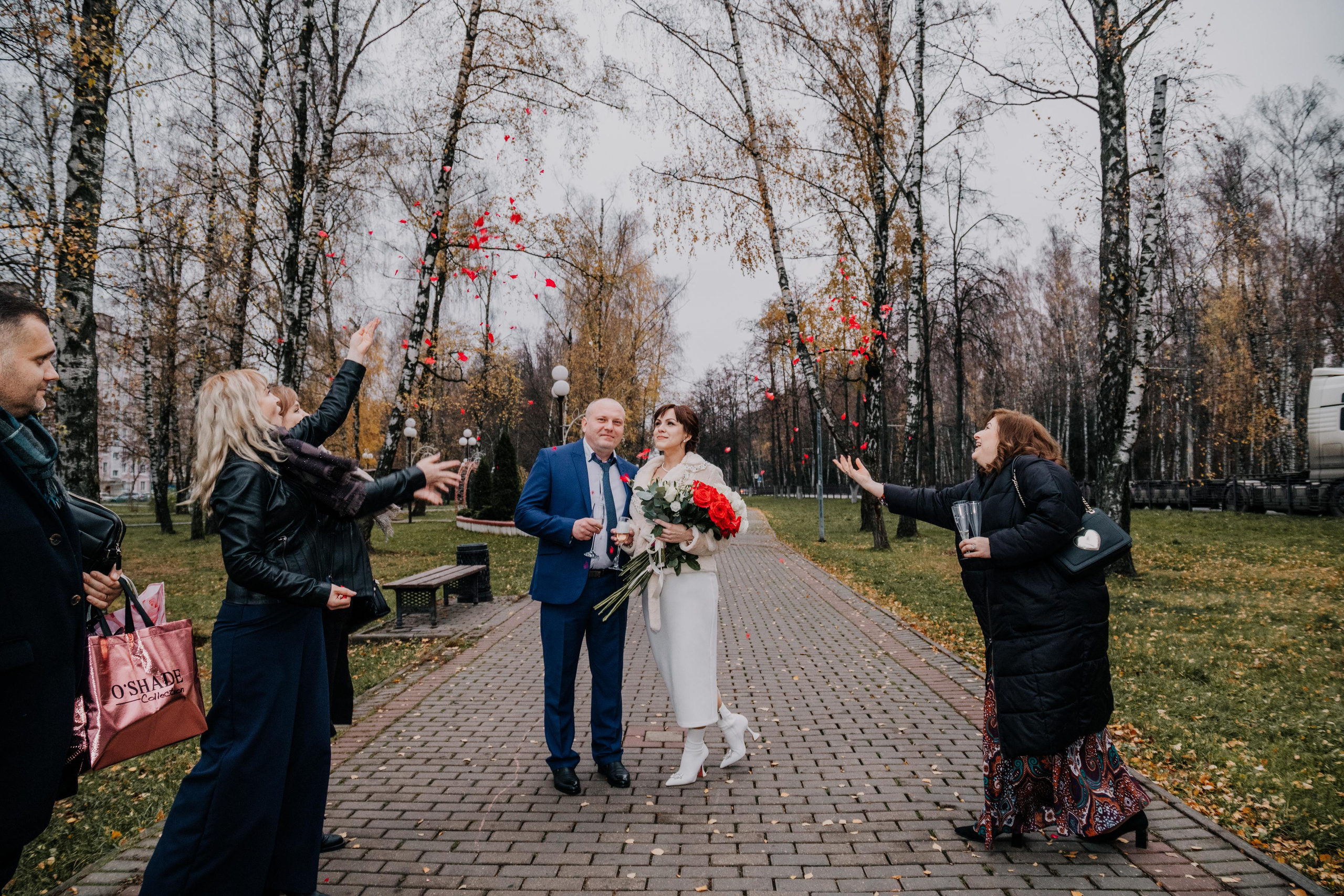Сергей и Елена (ЗАГС Видное). Семейный и свадебный фотограф Видное Москва Екатерина Пятова