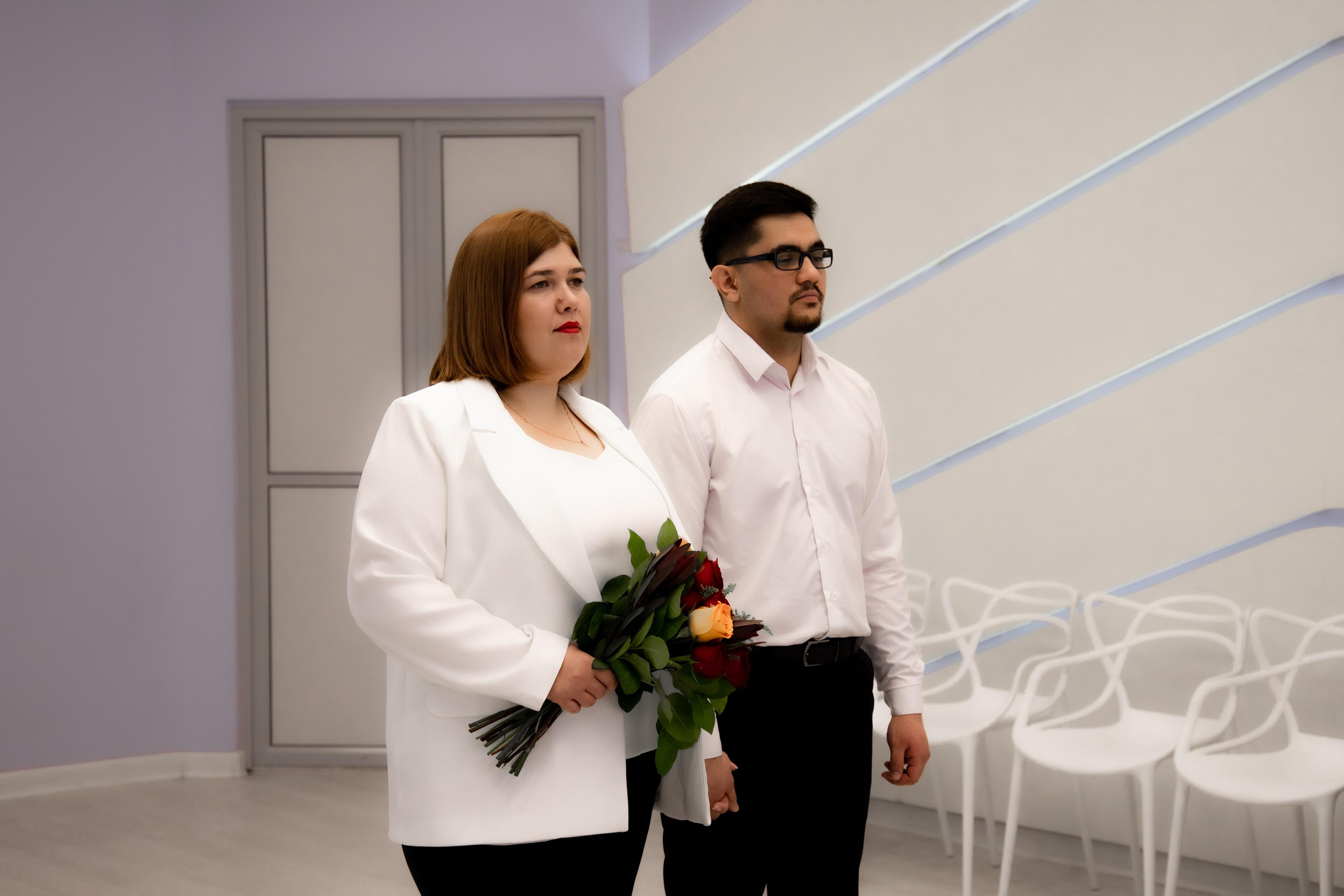 Азиз и Любовь (ЗАГС Домодедово). Семейный и свадебный фотограф Видное Москва Екатерина Пятова