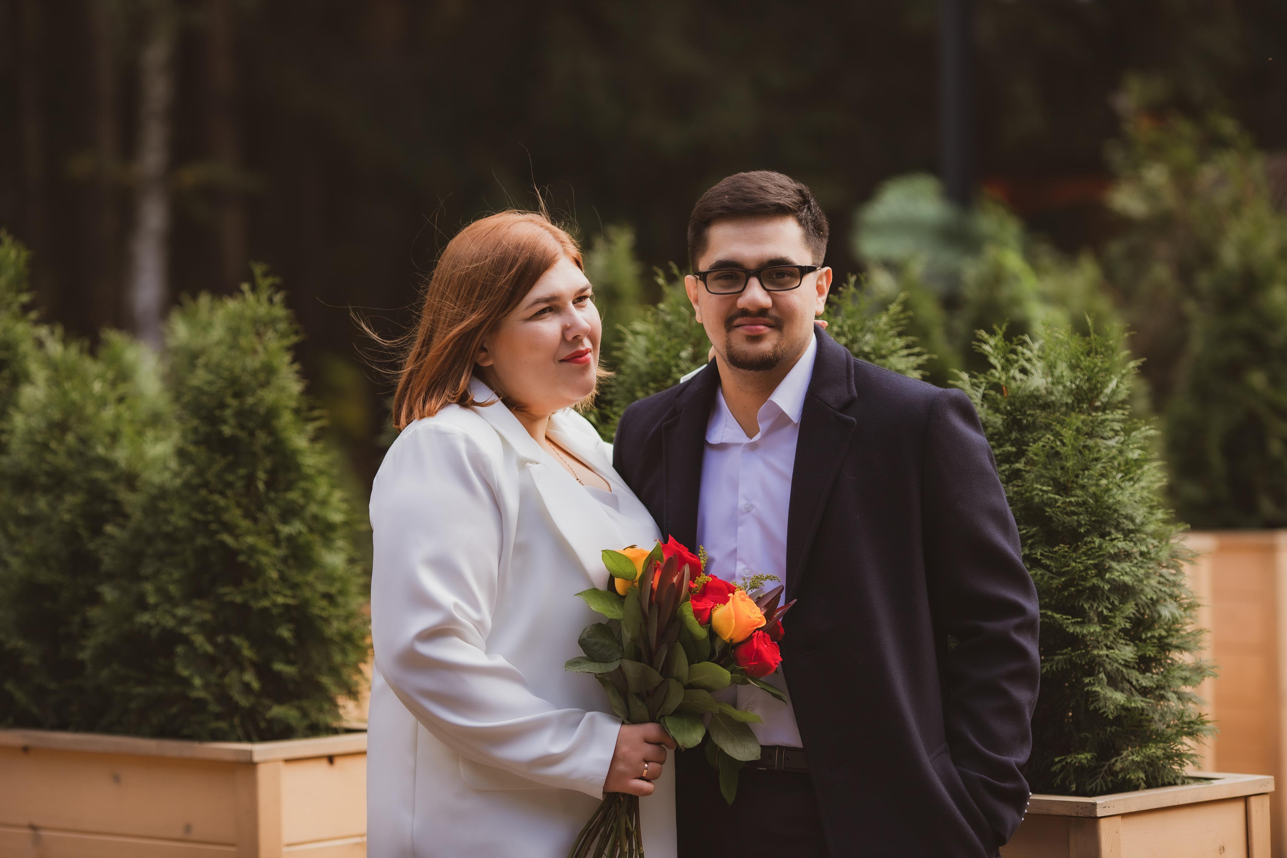 Азиз и Любовь (ЗАГС Домодедово). Семейный и свадебный фотограф Видное Москва Екатерина Пятова