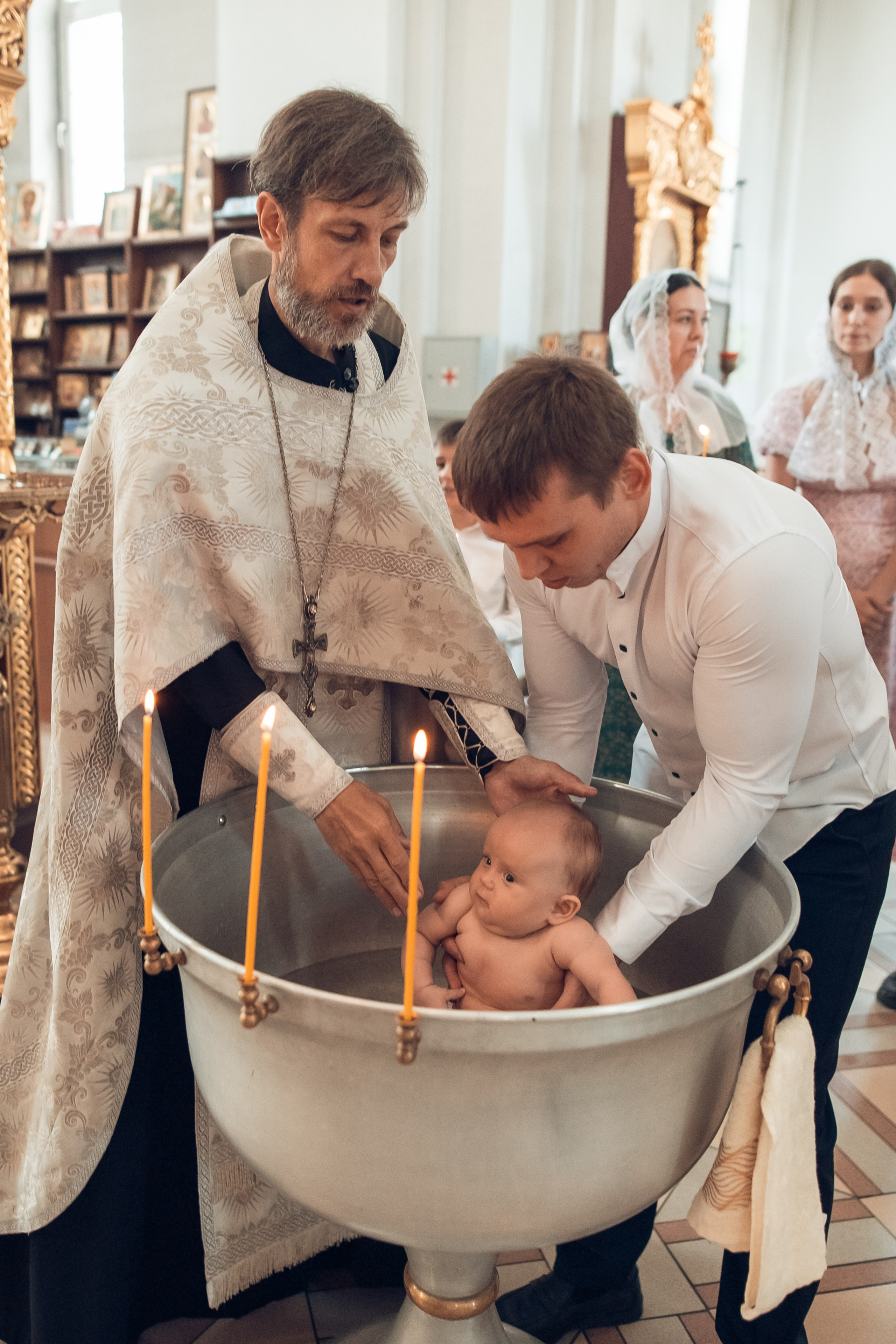 Таинство Крещения Амелии. Храм Георгия Победоносца. Главная