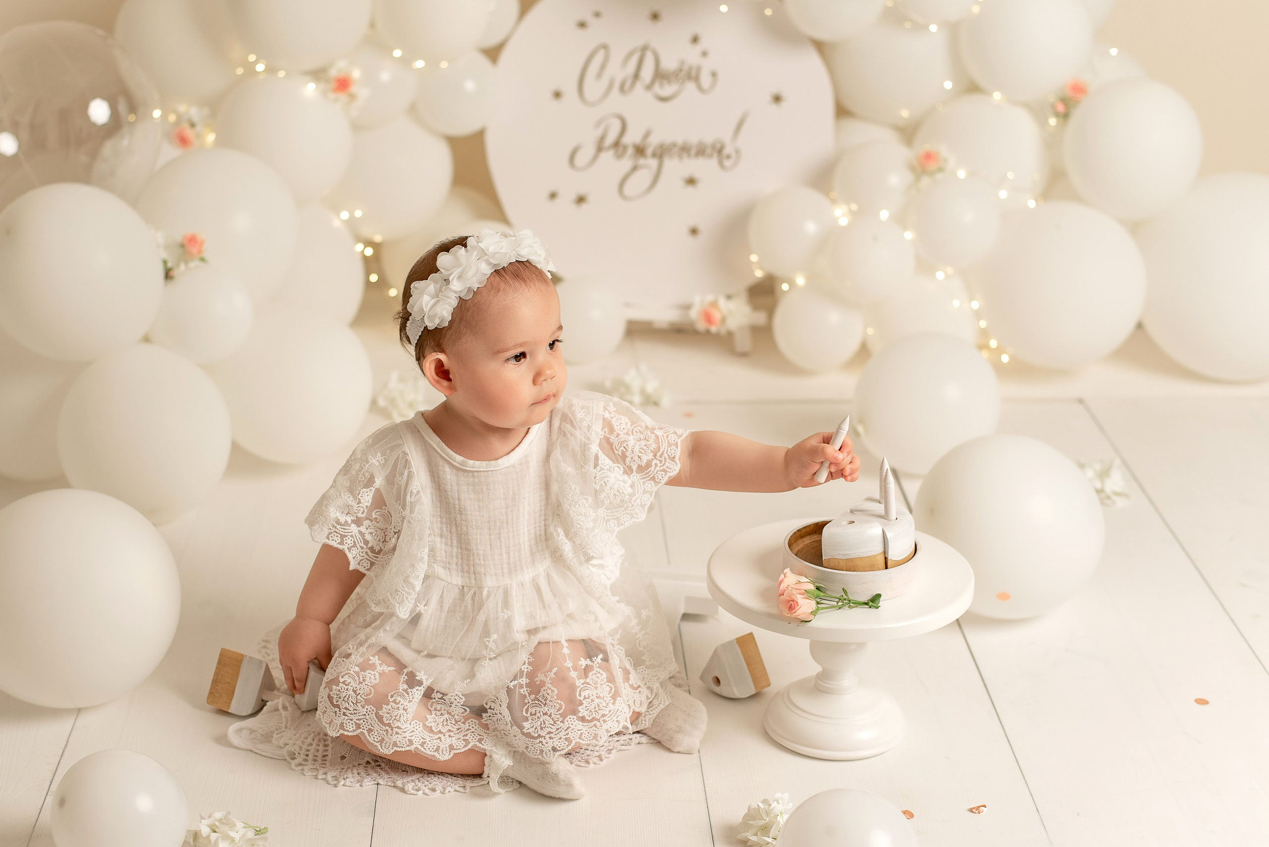 Мая 1 годик. Семейный и детский фотограф Наталья Горда