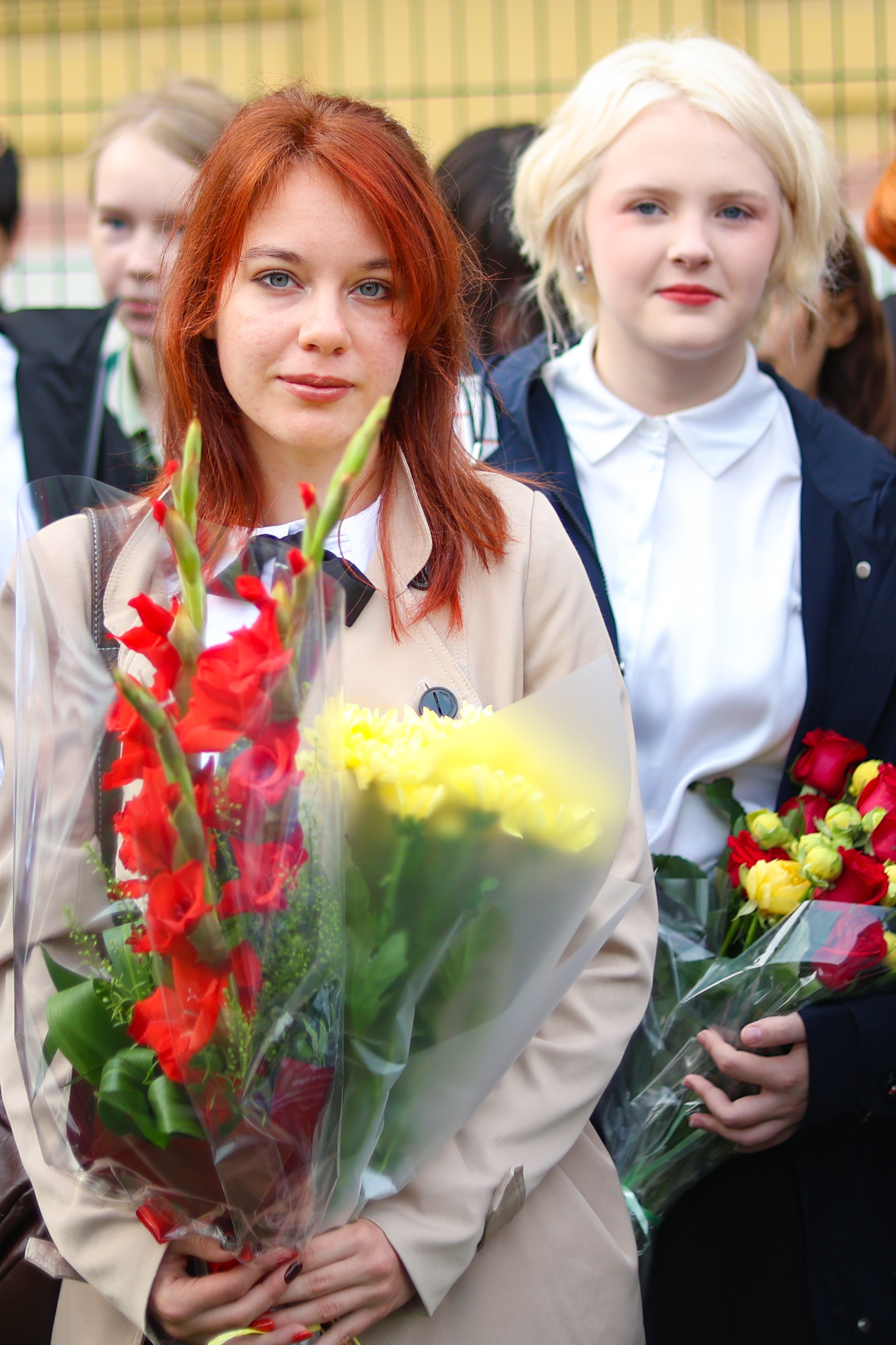 1 сентября в школе № 500. Фотограф Дарья Попова