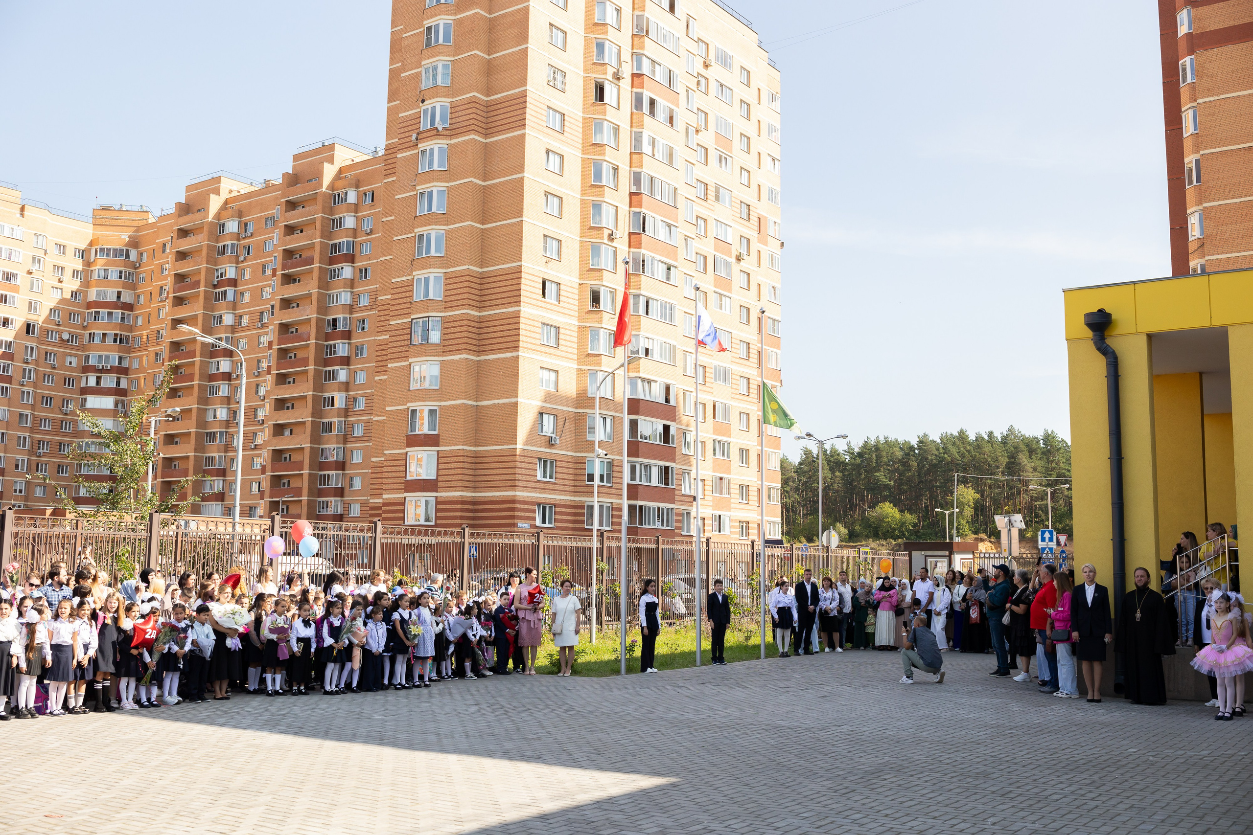 Линейка 1 сентября. Профессиональный Фотограф в Москве Андрей Славнов