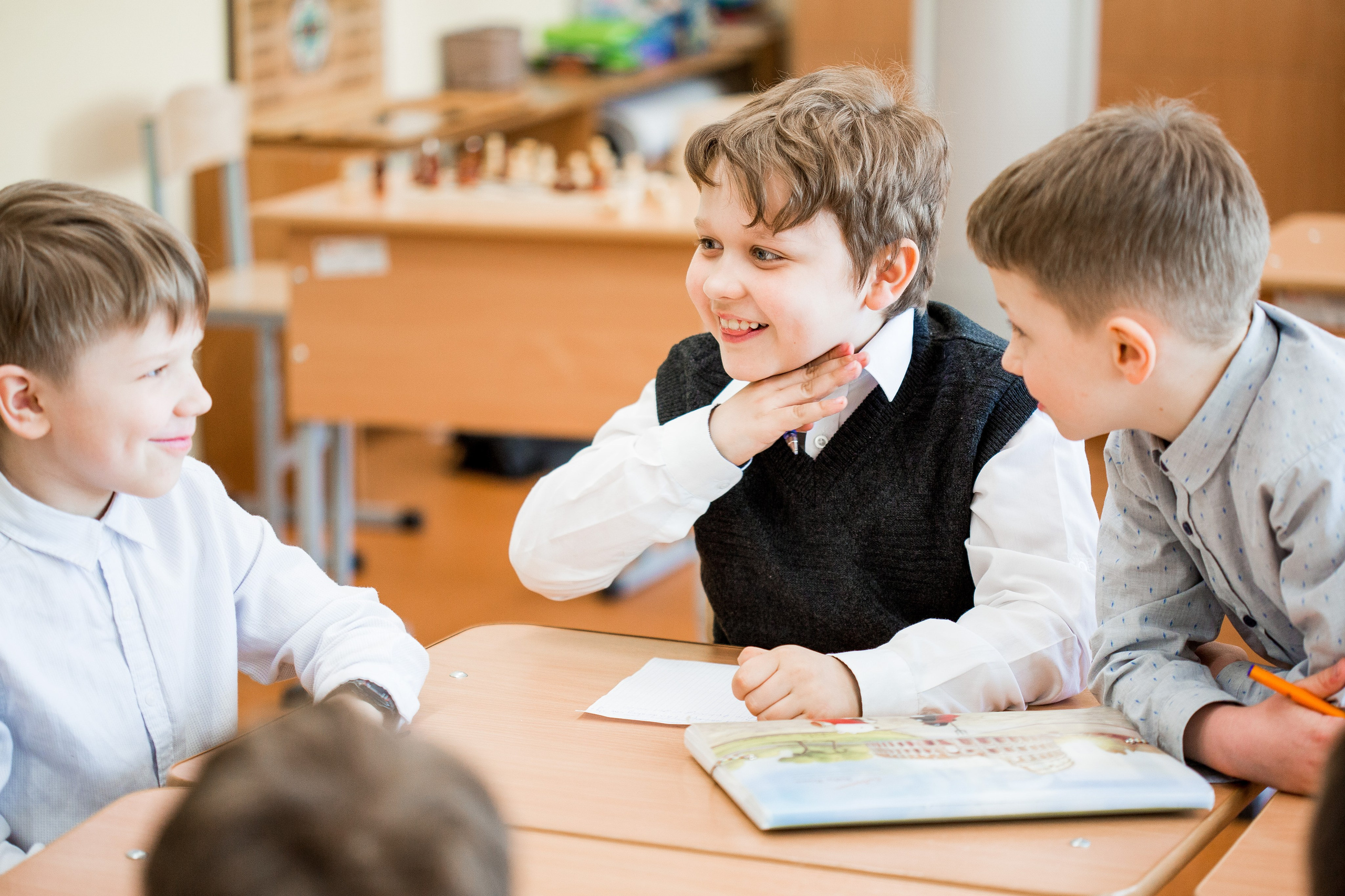 Школьная фотосъемка 3 класса. Репортажный фотограф Борис Геер