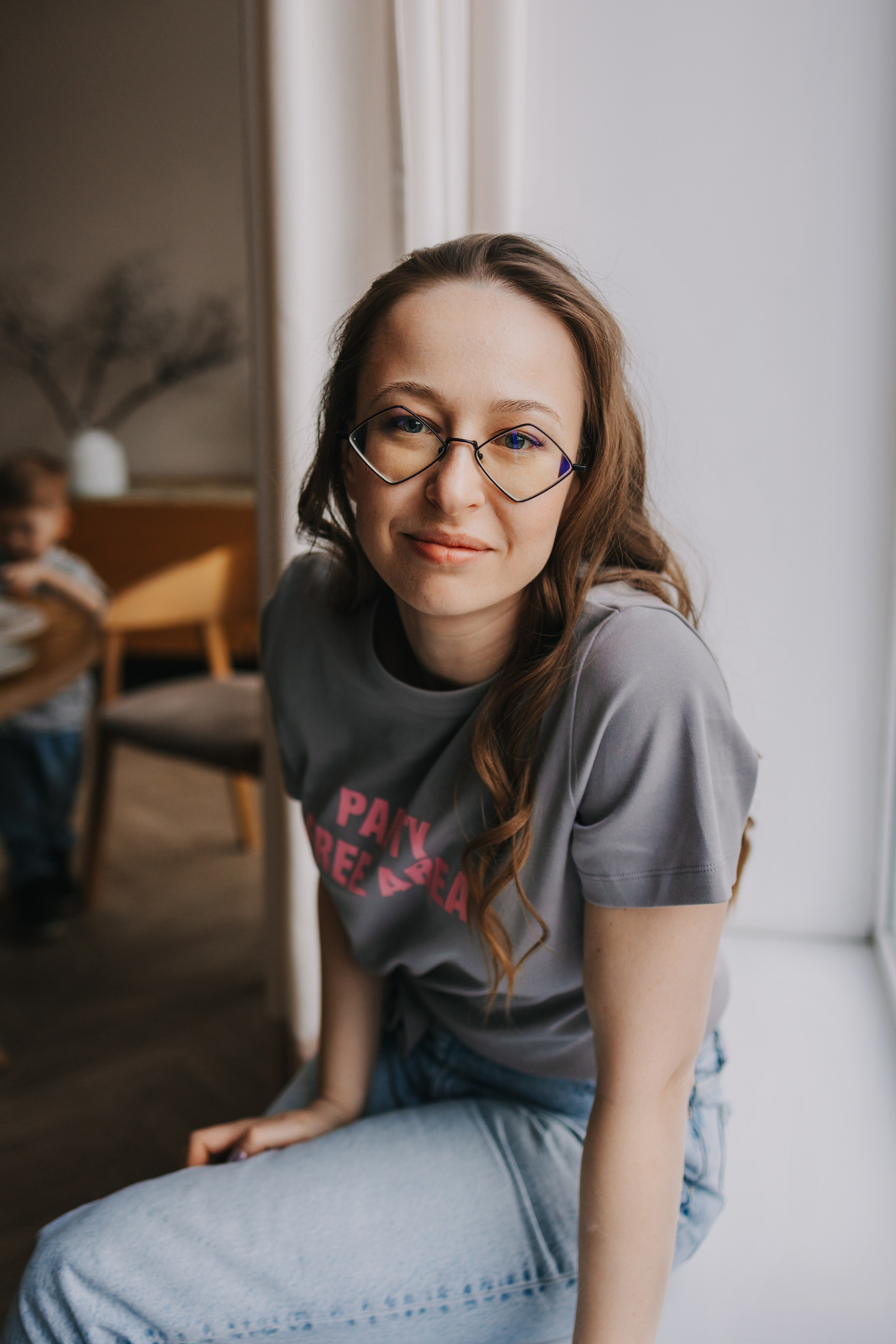 Большая семья. Домашняя фотосессия