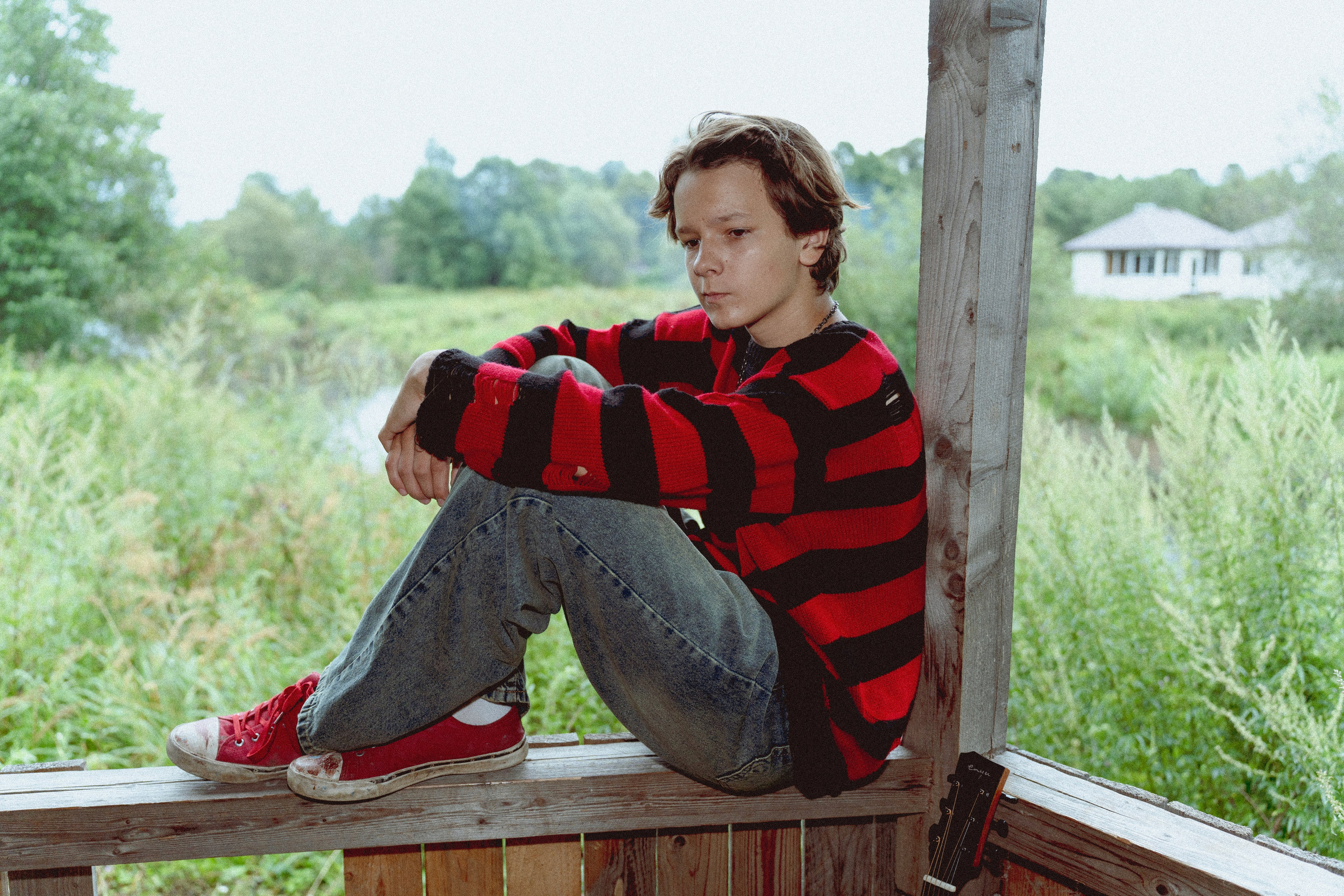 Маленькая история о юном музыканте. Фотограф Евгений Егоров