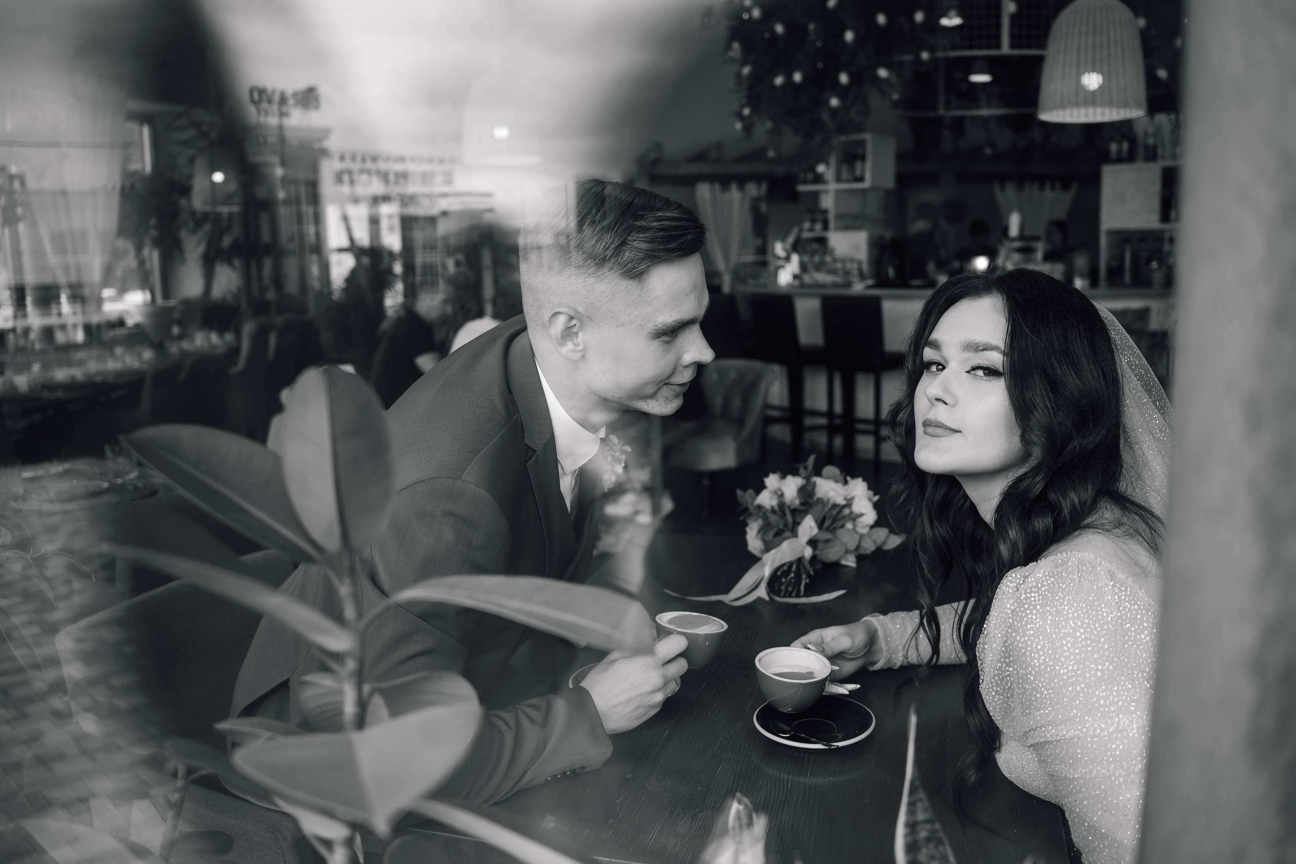 Фотограф Павел Четвертков: съемка пары в ресторане "Итальянский дворик", Тамбов.