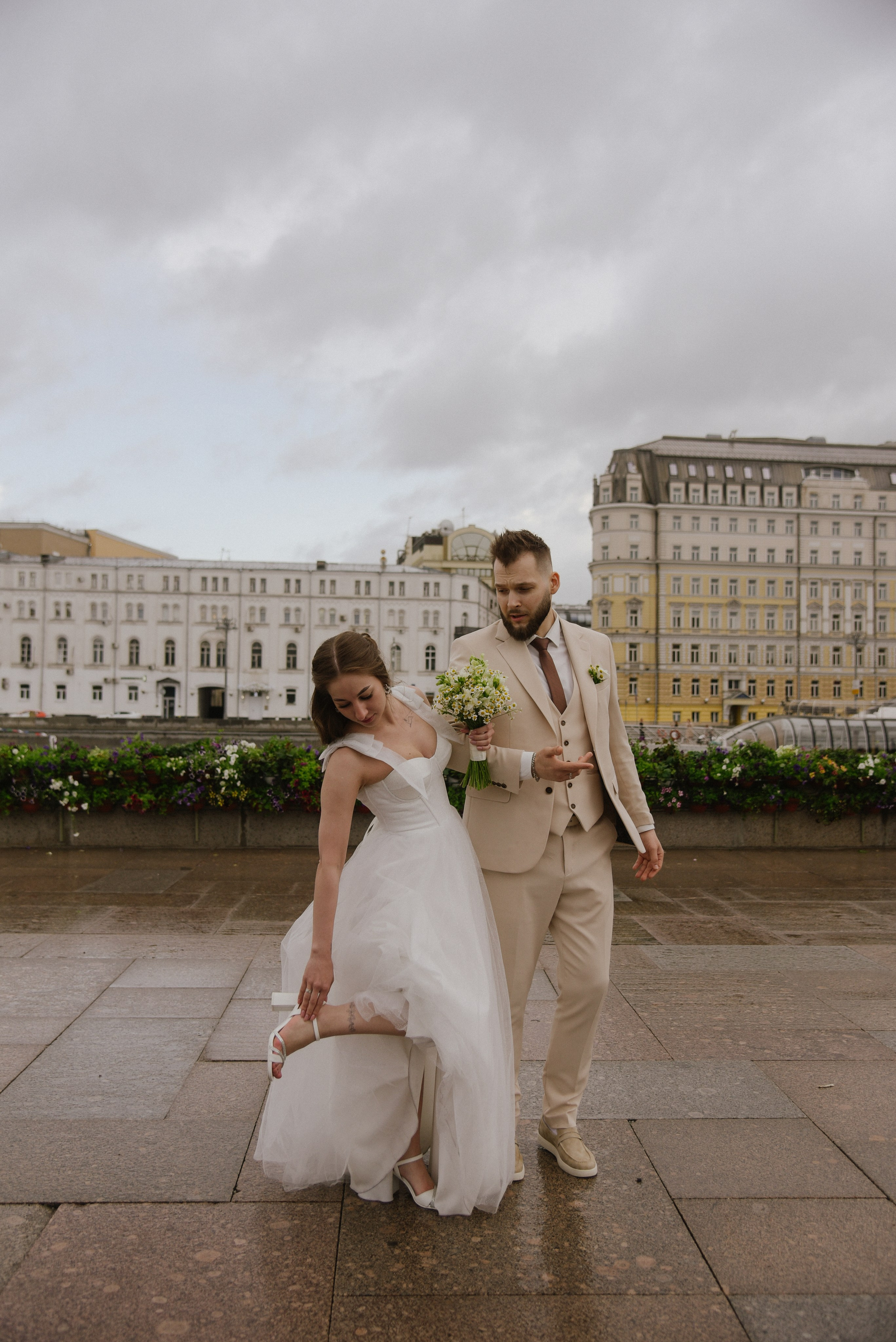 Дождь на Москворецкой. Фотограф Лола Волна, город Москва
