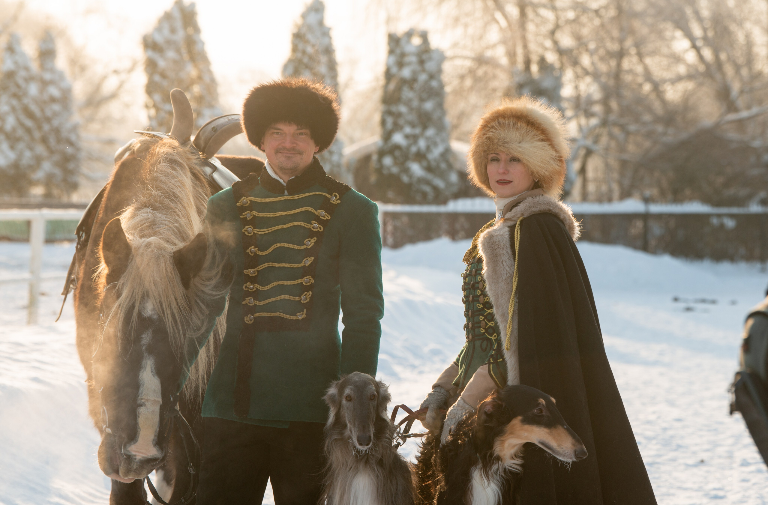 Псовая охота Аванпост. Конный фотограф в Саратове Юлия Иванова
