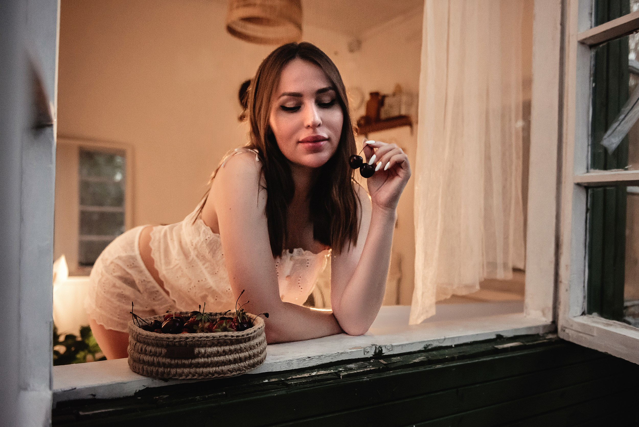 Оксана и Зевс на даче. Семейный Фотограф в Москве Ирина Хохлова