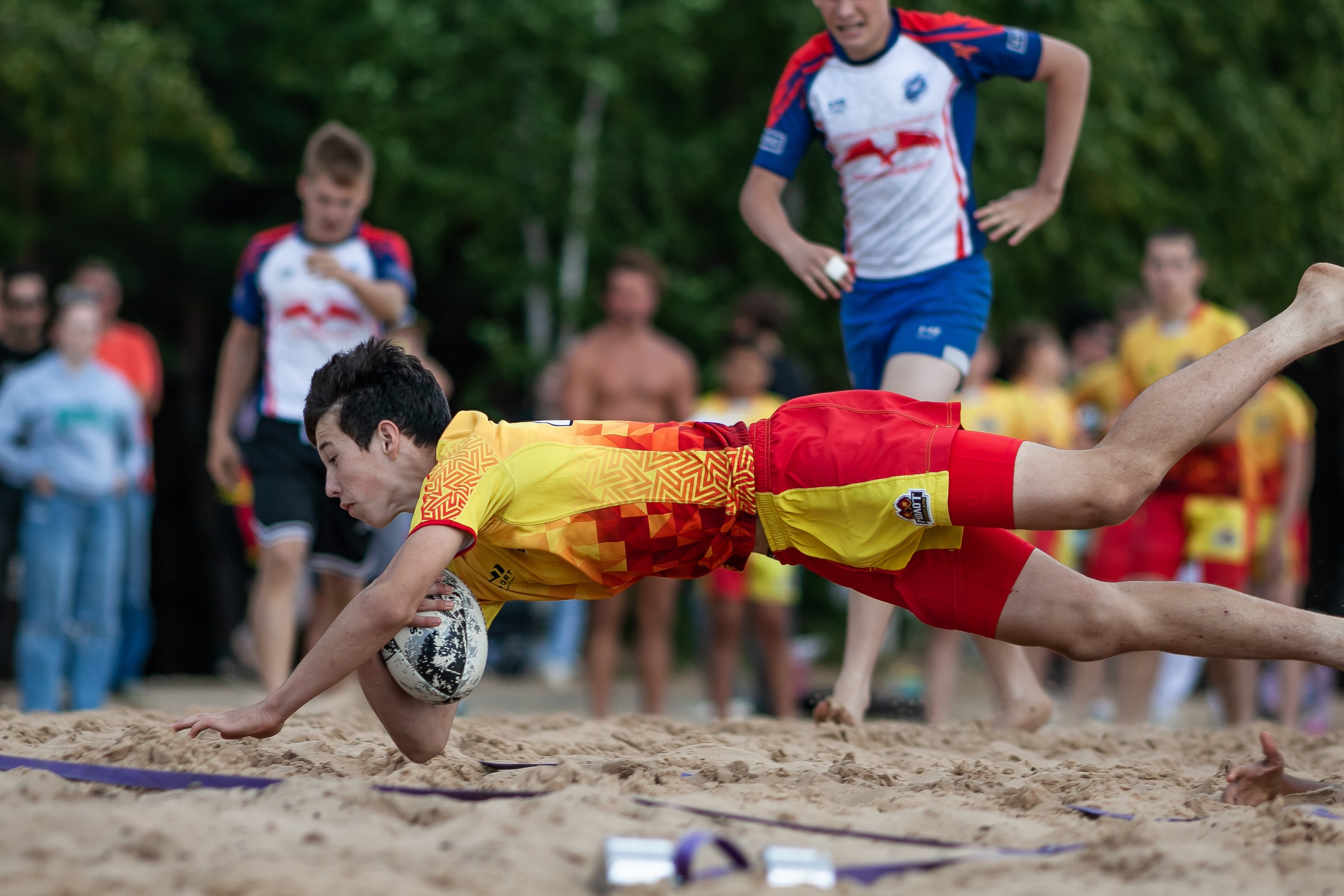 «Кубок «Молота» по пляжному Регби. Фотография