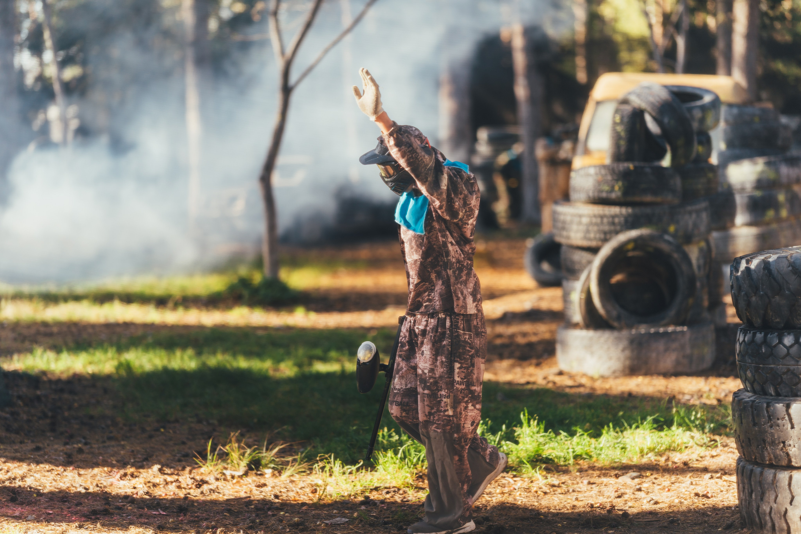 Пейнтбол, Лосино-Петровский, клуб Сова. Наталья Дукалова фотограф Щелково Королев Пушкино Москва Балашиха