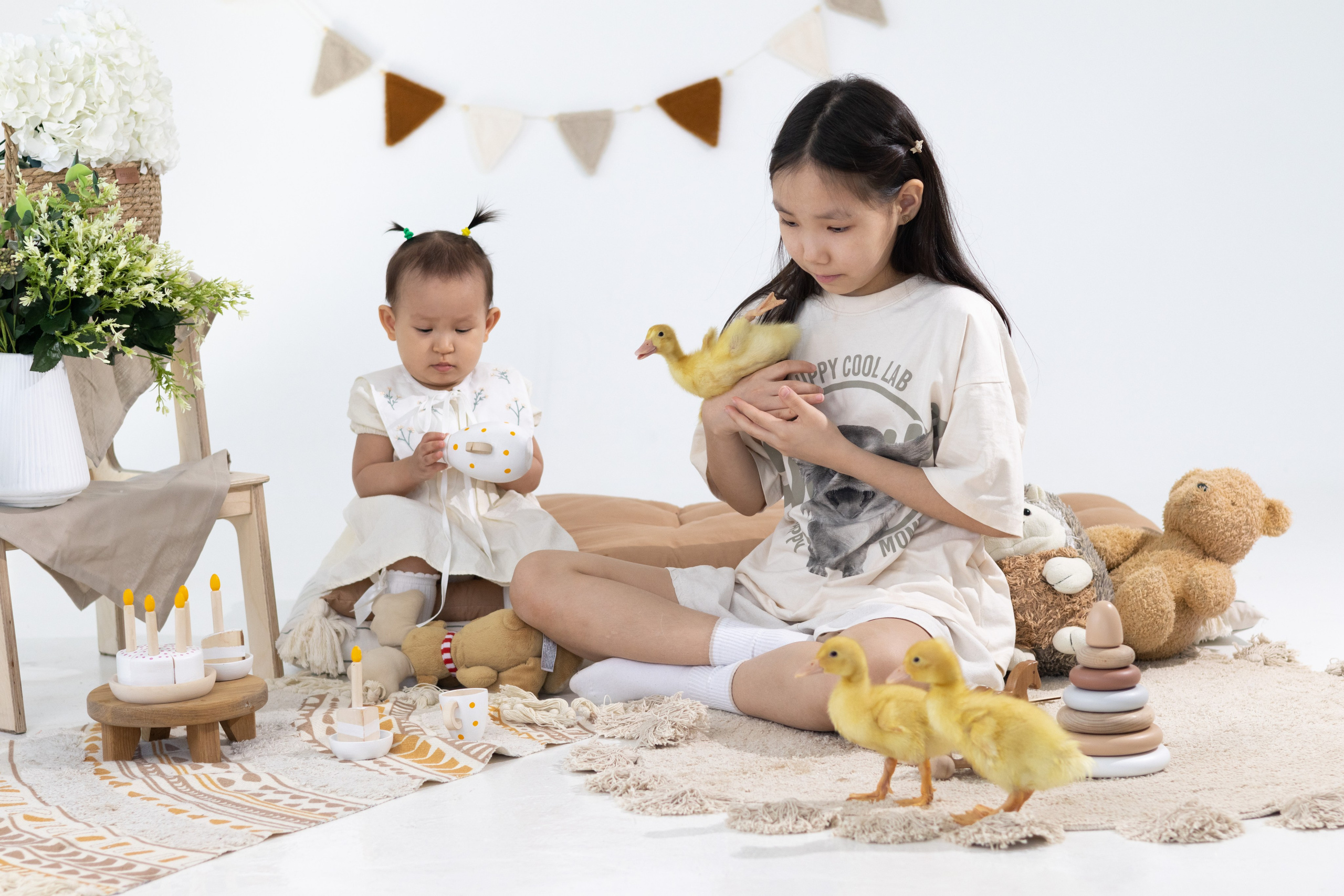 Фотодень с утятами. Фотограф Якутск Зоя Николаева