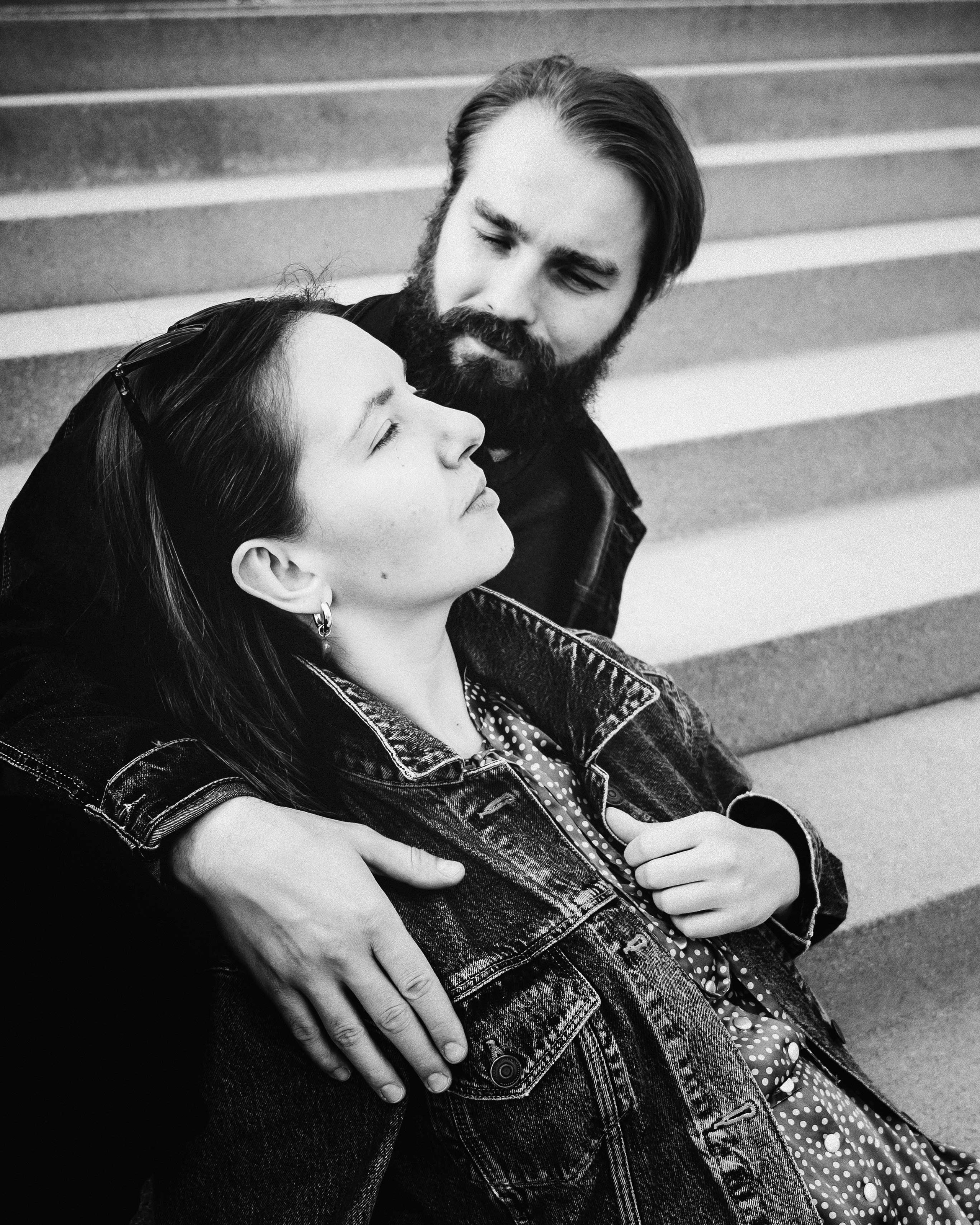 Лав стори Ивана и Эли. Файн арт и контент фотограф в Москве Александра Роскина