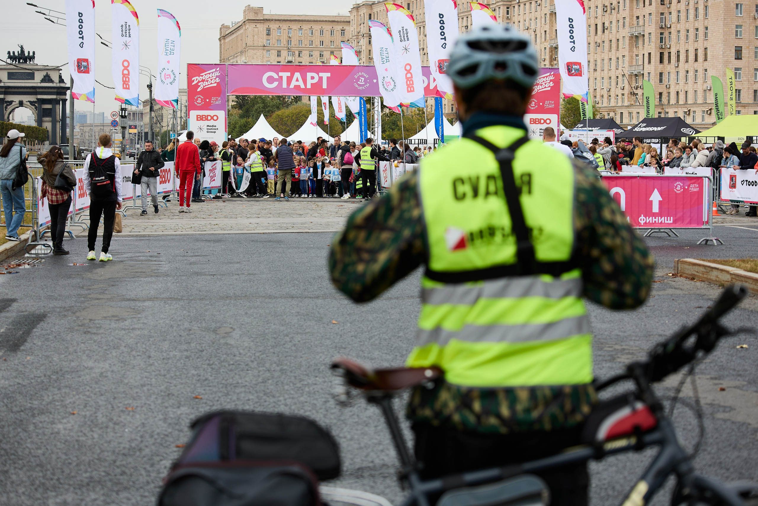 Добрый Забег на Поклонной горе. Репортажный Фотограф