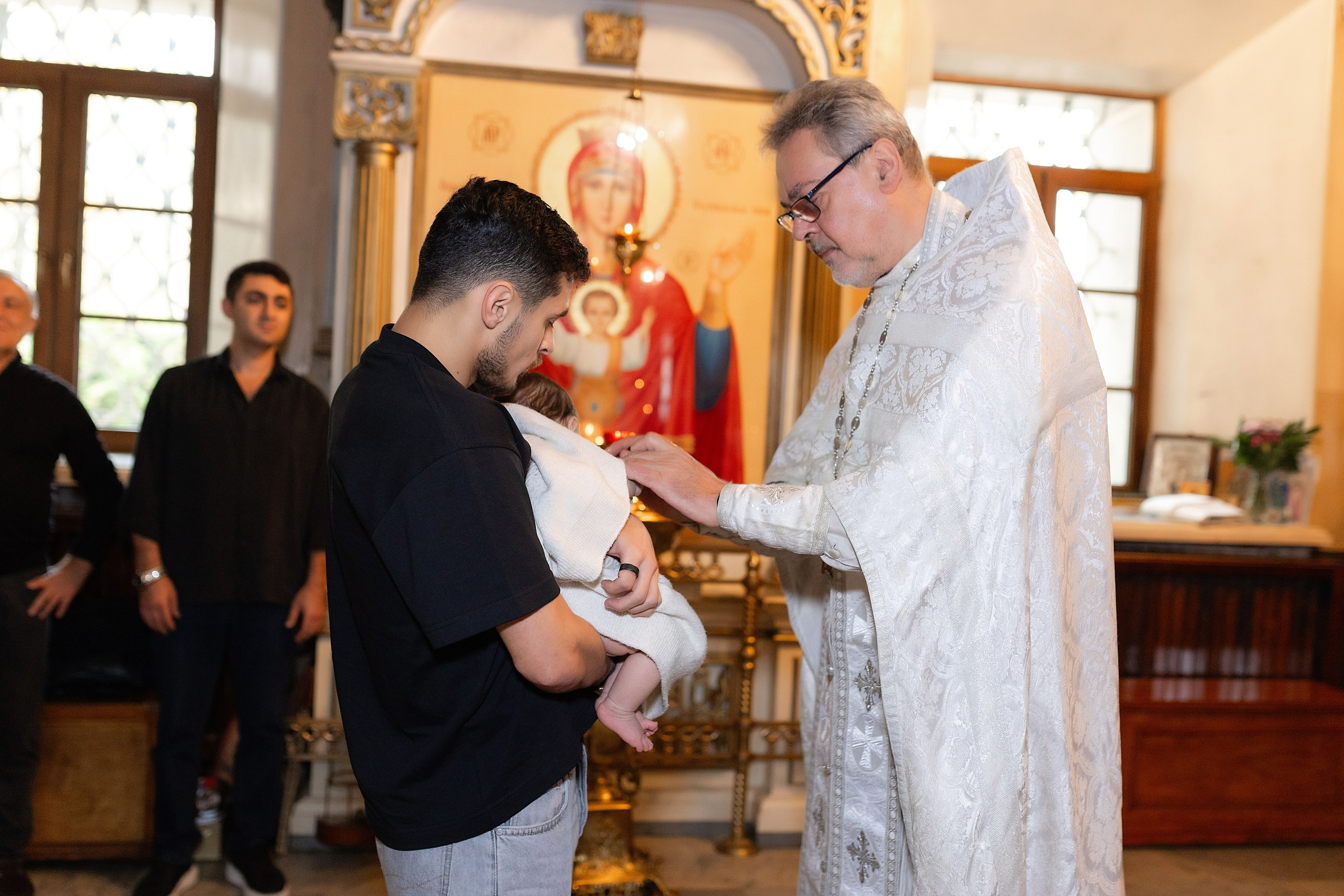 Таинство крещения Лилии. Фотограф в Железнодорожном и Балашихе