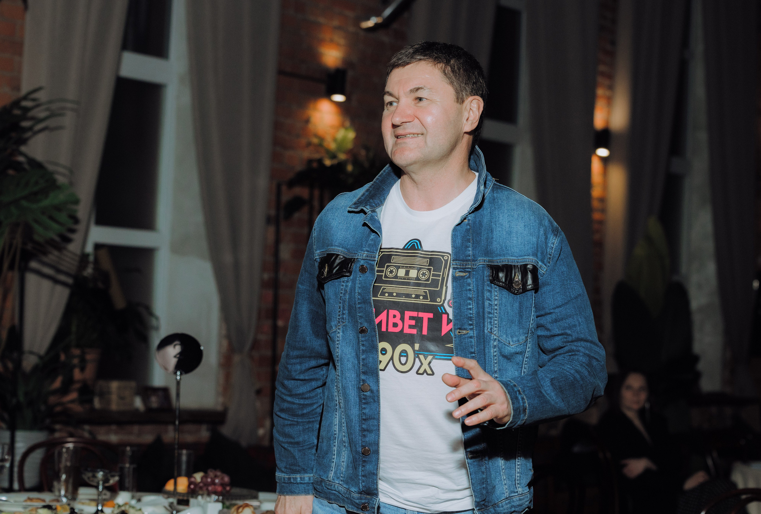 Юбилей 50 лет в стиле 90 в AG LOFT. Фотограф Андрей Ширкалин Москва Московская обл, Коломна, Рязань