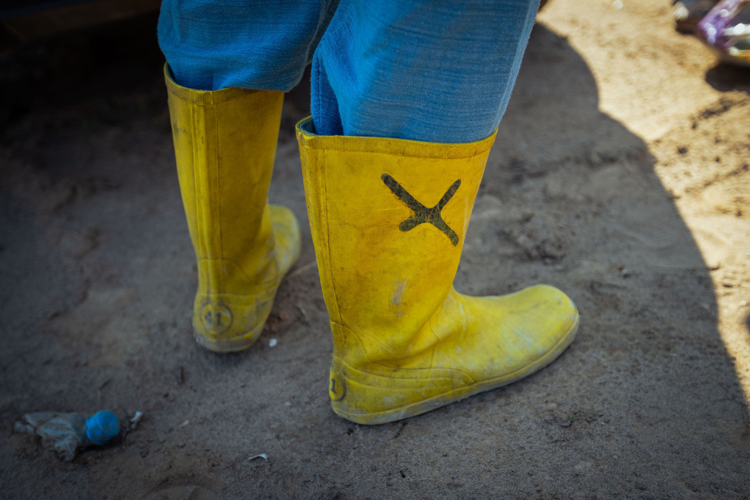 Анализ ижевского полигона ТБО [10-11 августа 2021 г.]. Фотограф Виноградов Константин