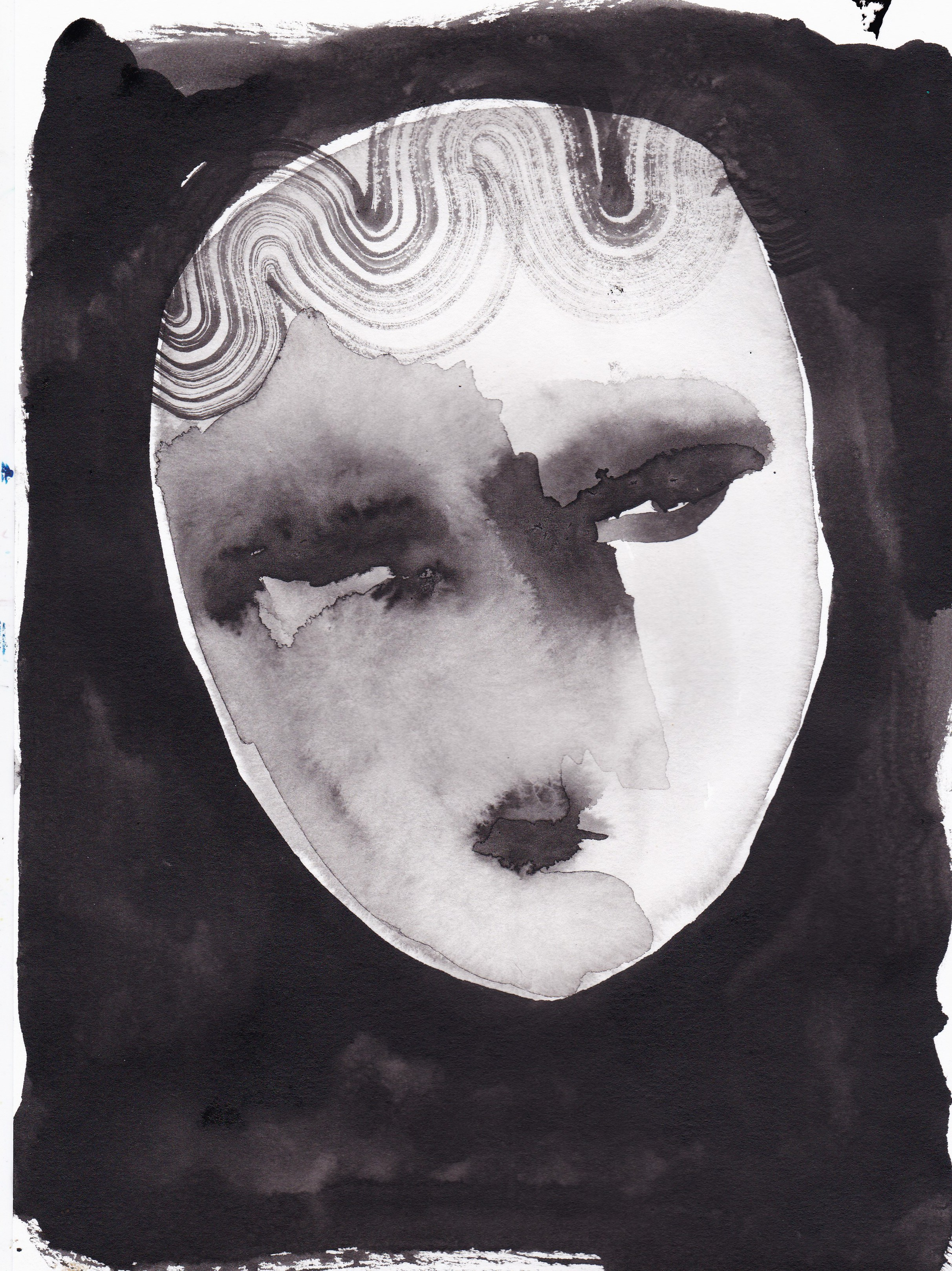 Ink Drawings. Portfolio Birdcrush