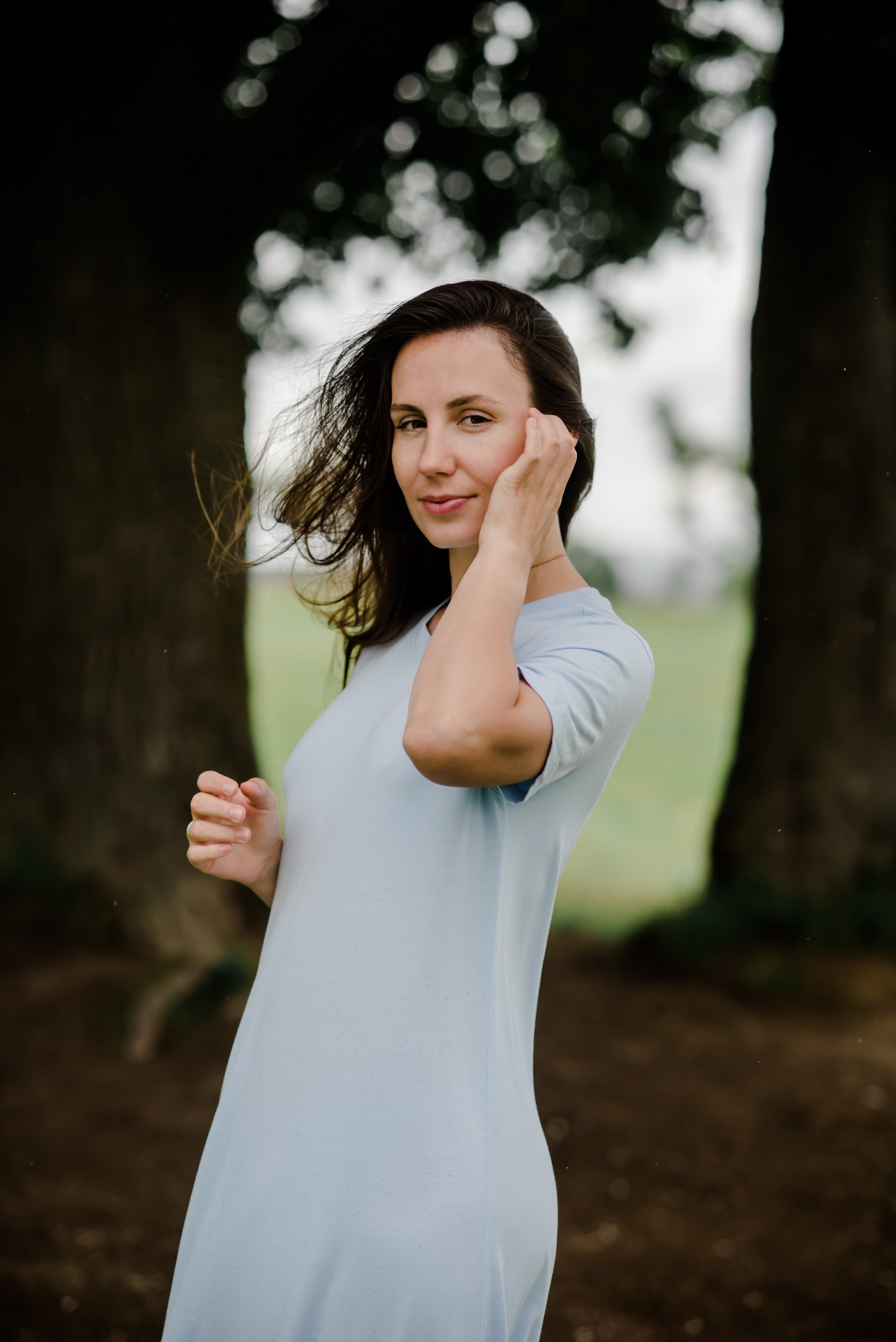 Анна и ее семья, фотосессия в поле. Свадебный и семейный фотограф Евгения Кононова