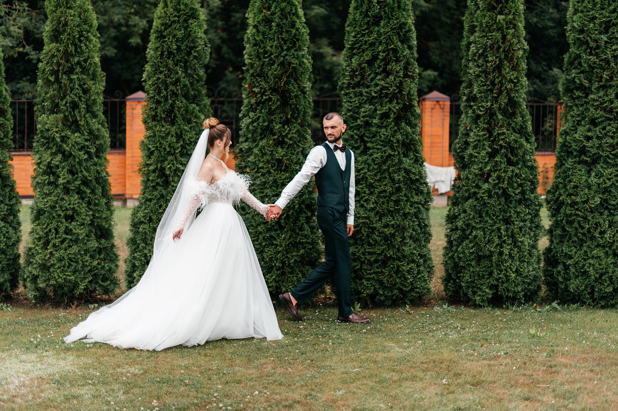 Свадебная фотосессия Наташи и Дани в МО. Свадебный и индивидуальный фотограф Никита Роут | Москва