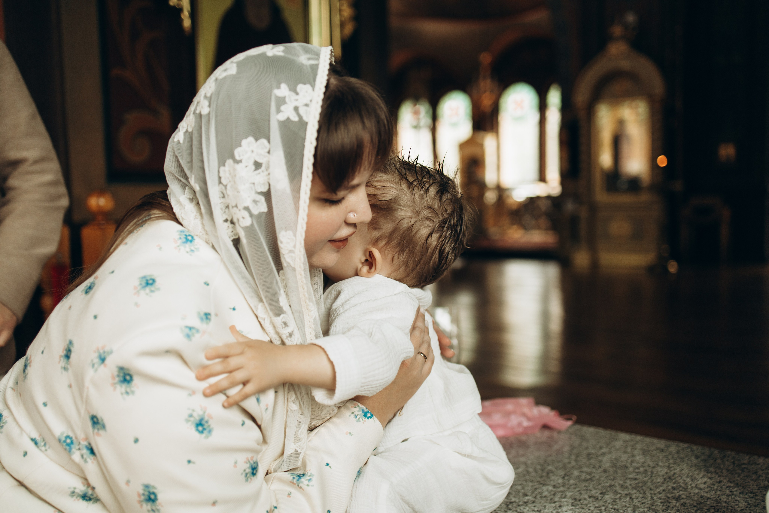Таинство крещения Матвея. Самый теплый фотограф в Краснодаре Рябоконь Ксения