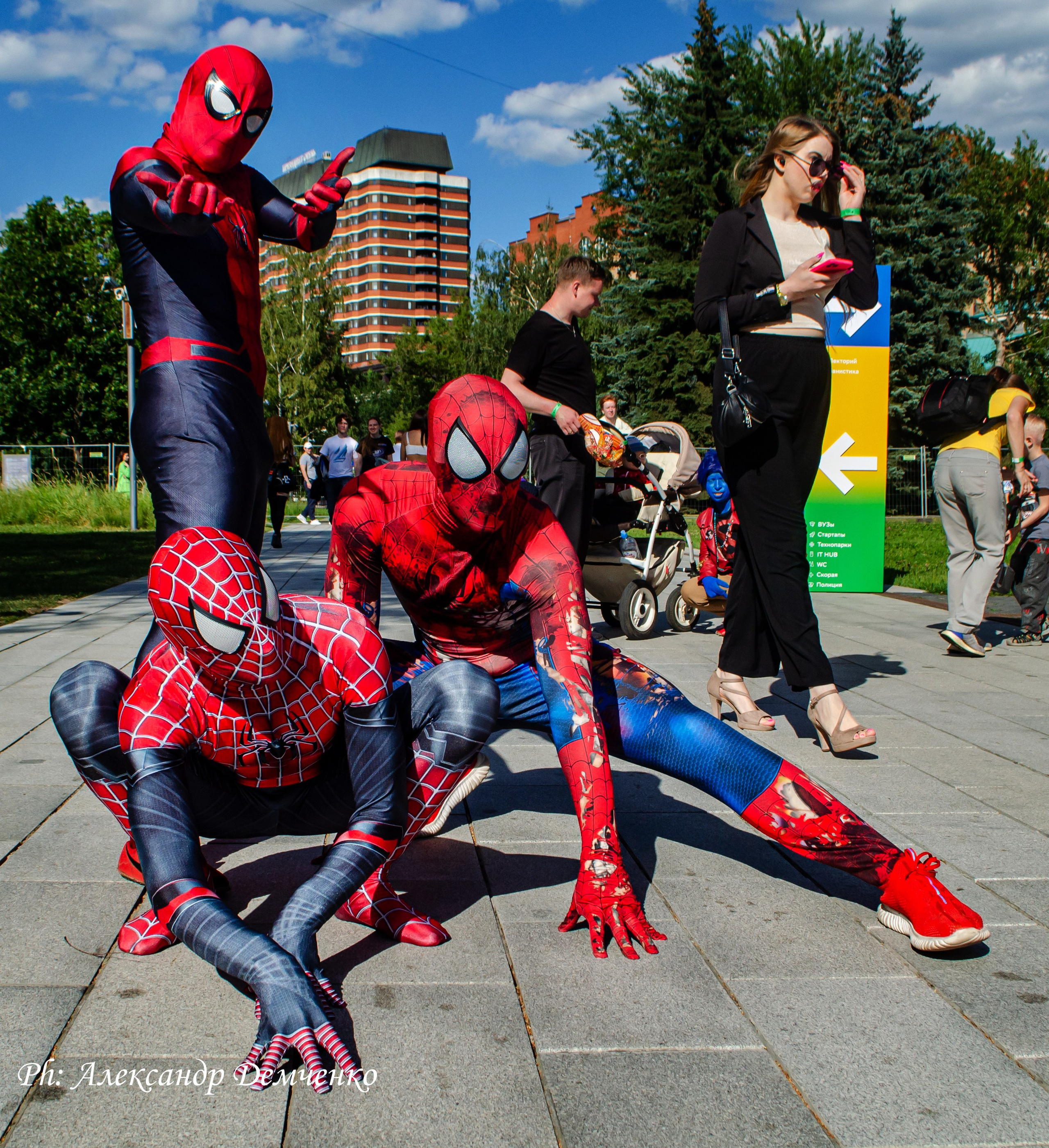 Фотосессия на фестивале Geek Picnic в Музеон парке, Москва
