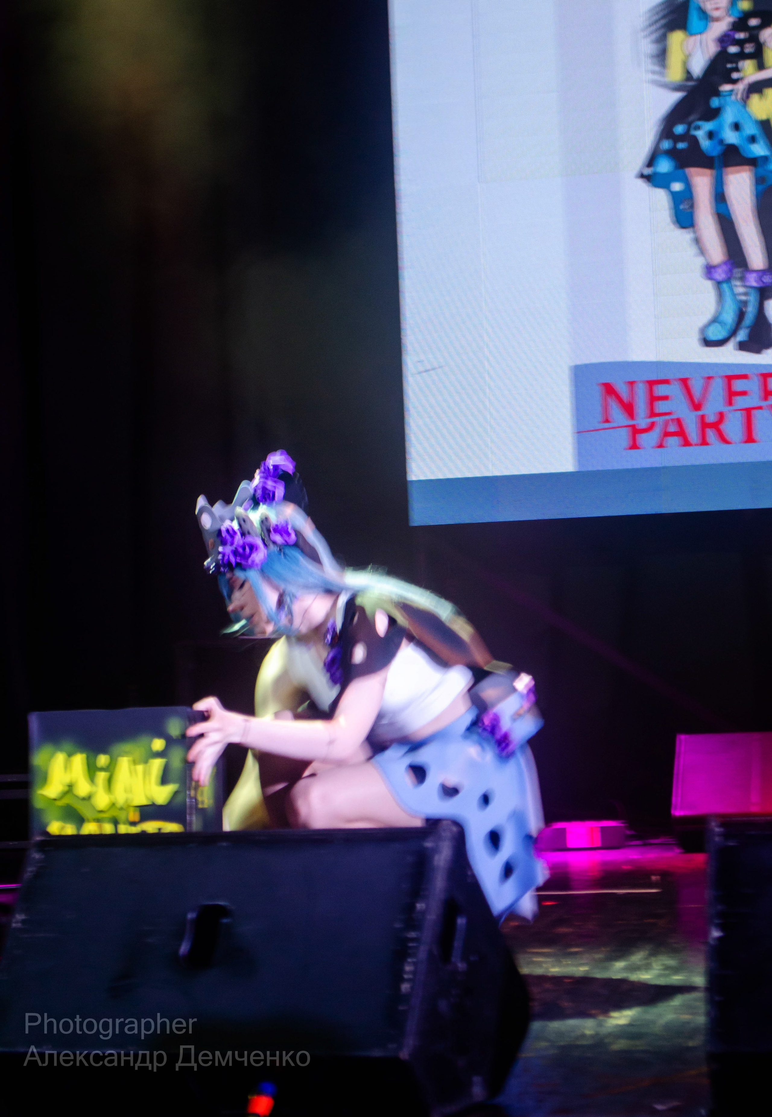 Фотосессия сцены в Москве на разных репортажных мероприятий