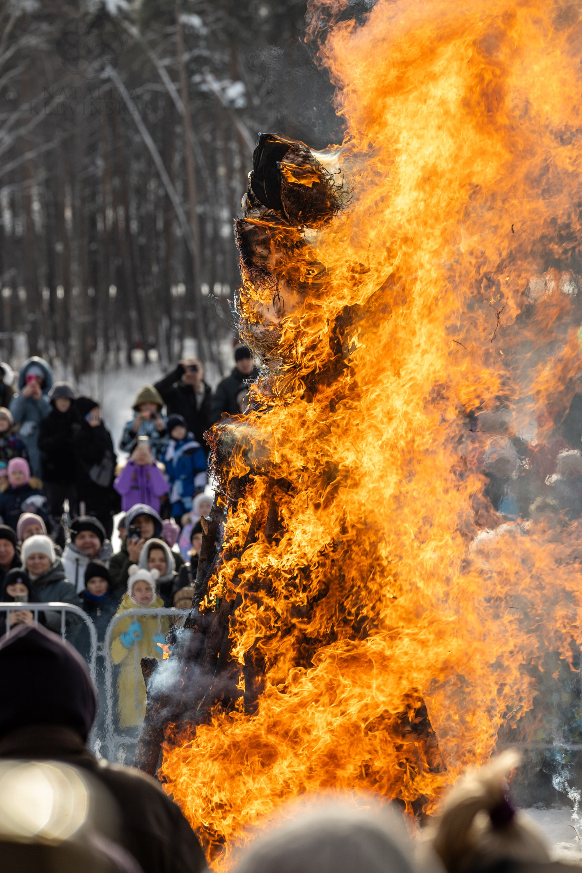 Празднование Масленицы в Берендеевке. Портретный фотограф в Костроме Наталия Клевинскас