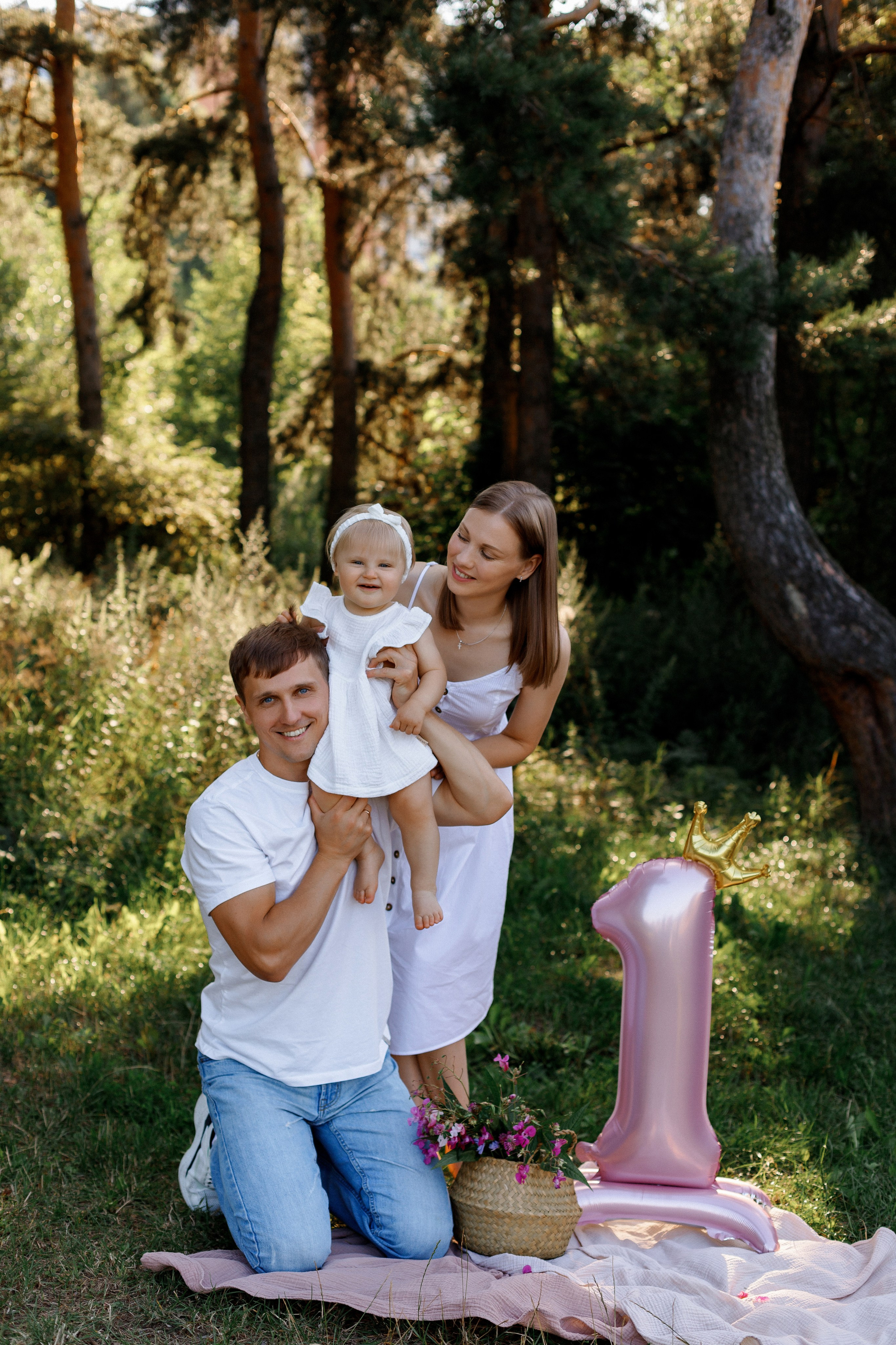 Летняя семейная фотосессия. Фотограф Александра Сыщенко