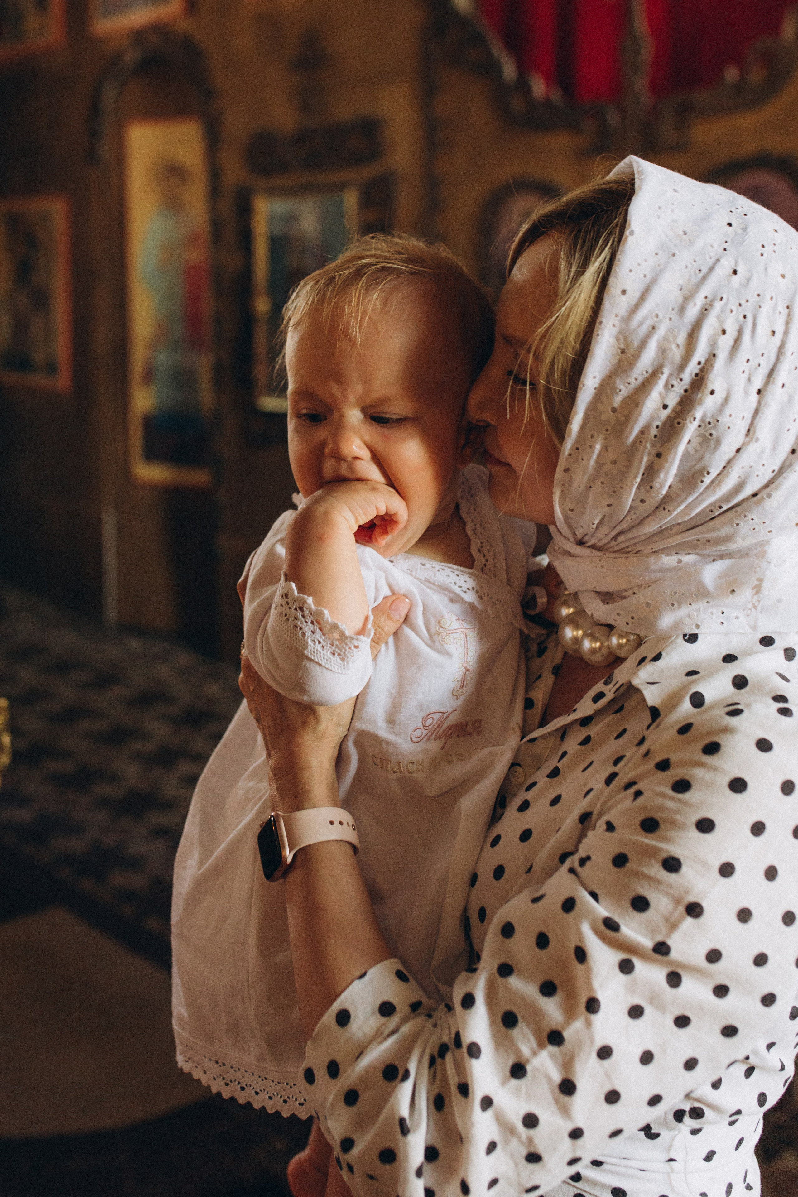 Крещение Марии. Семейный фотограф в Обнинске