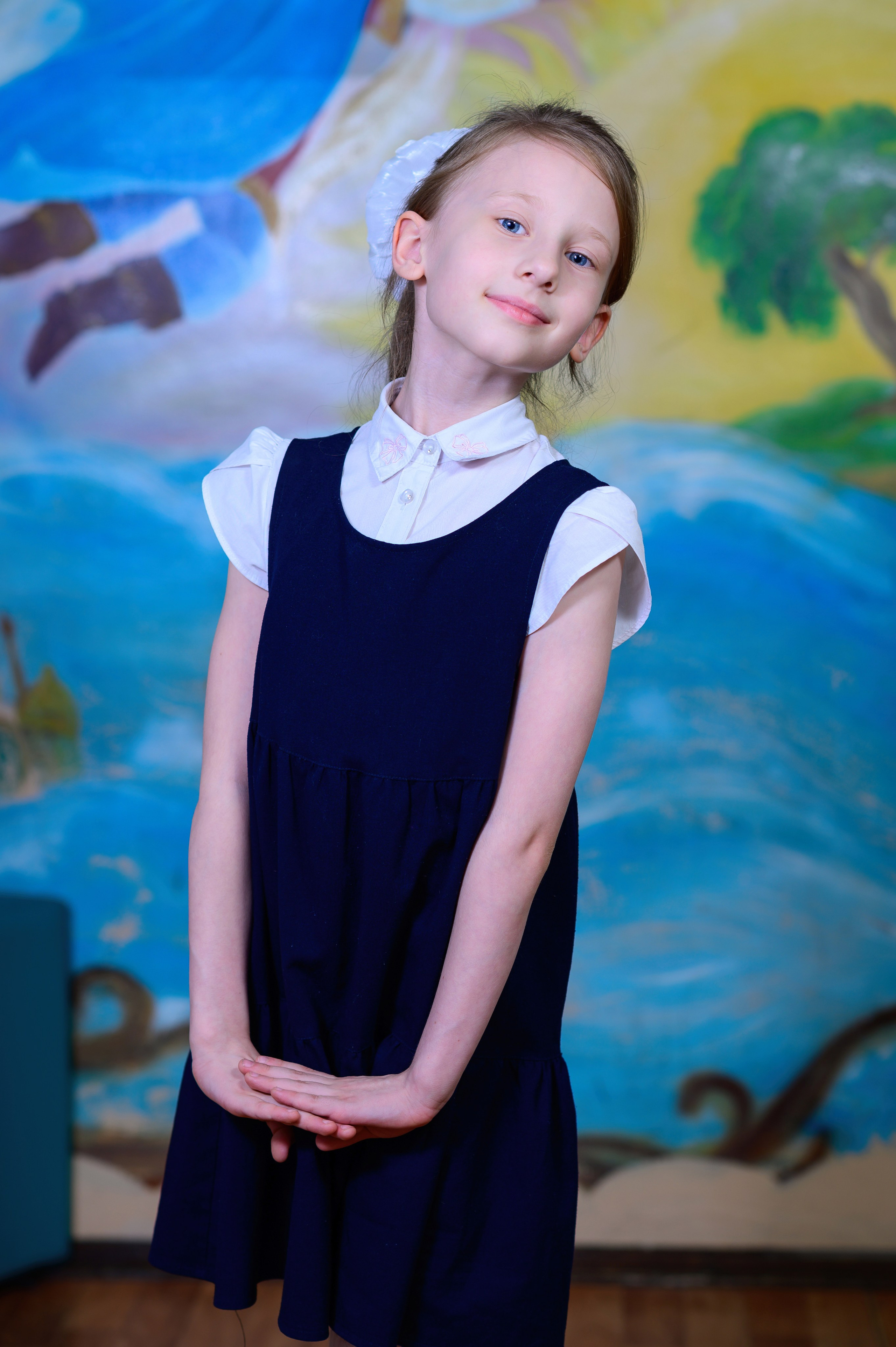 Портрет и общая фотография класса. Выпускной школьный альбом в Москве / Школьный фотограф Юлия Михайленко