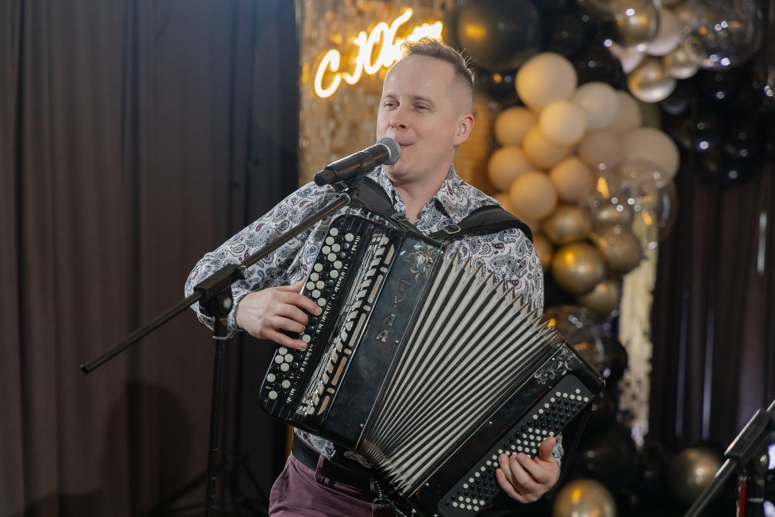 Фотосъемка юбилея в кафе BALDENINI в Минске. Свадебный фотограф в Минске/Беларуси Сергей Спиридонов