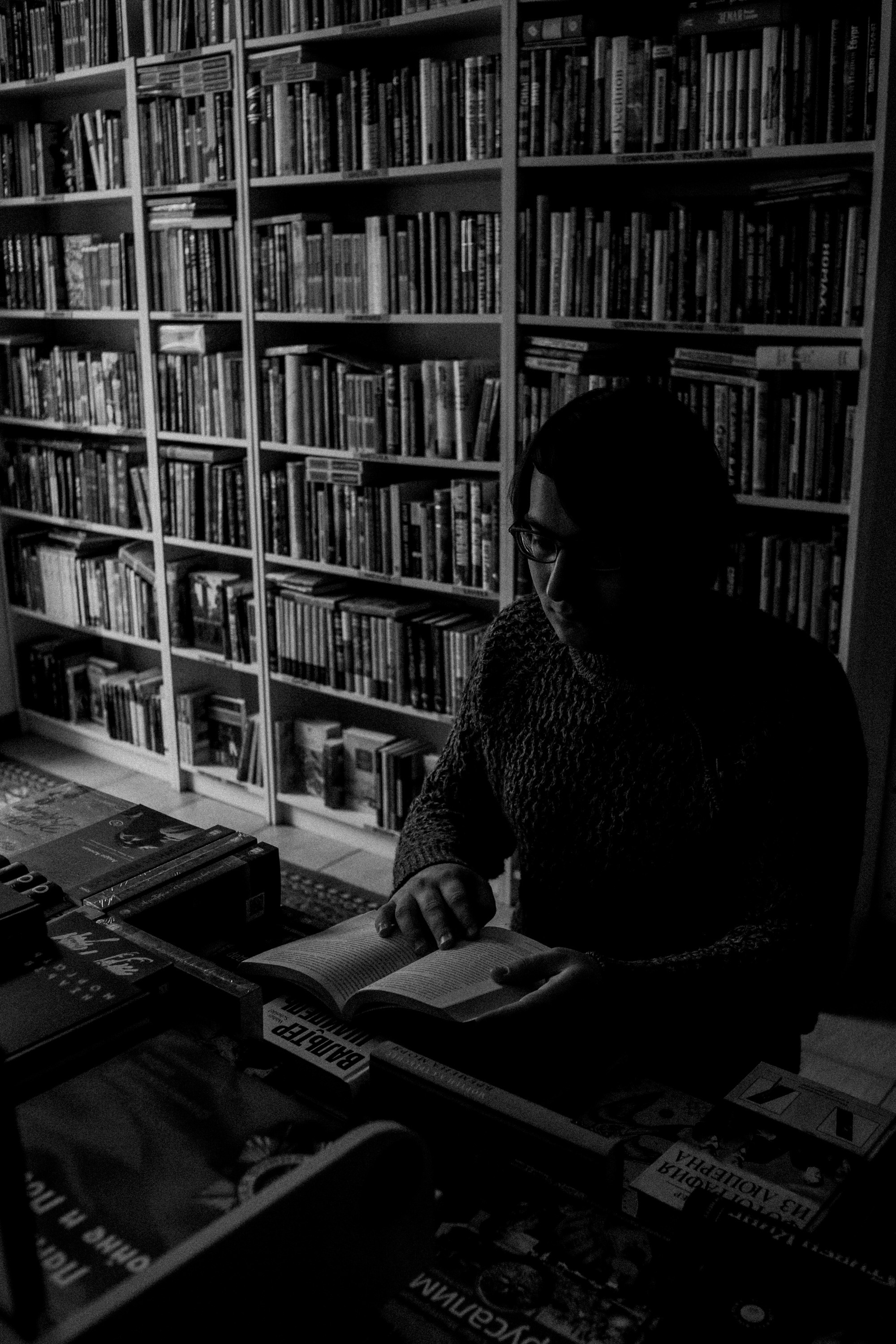 Книжный магазин «Бакен». Портретный фотограф в Красноярске Аня Медведева