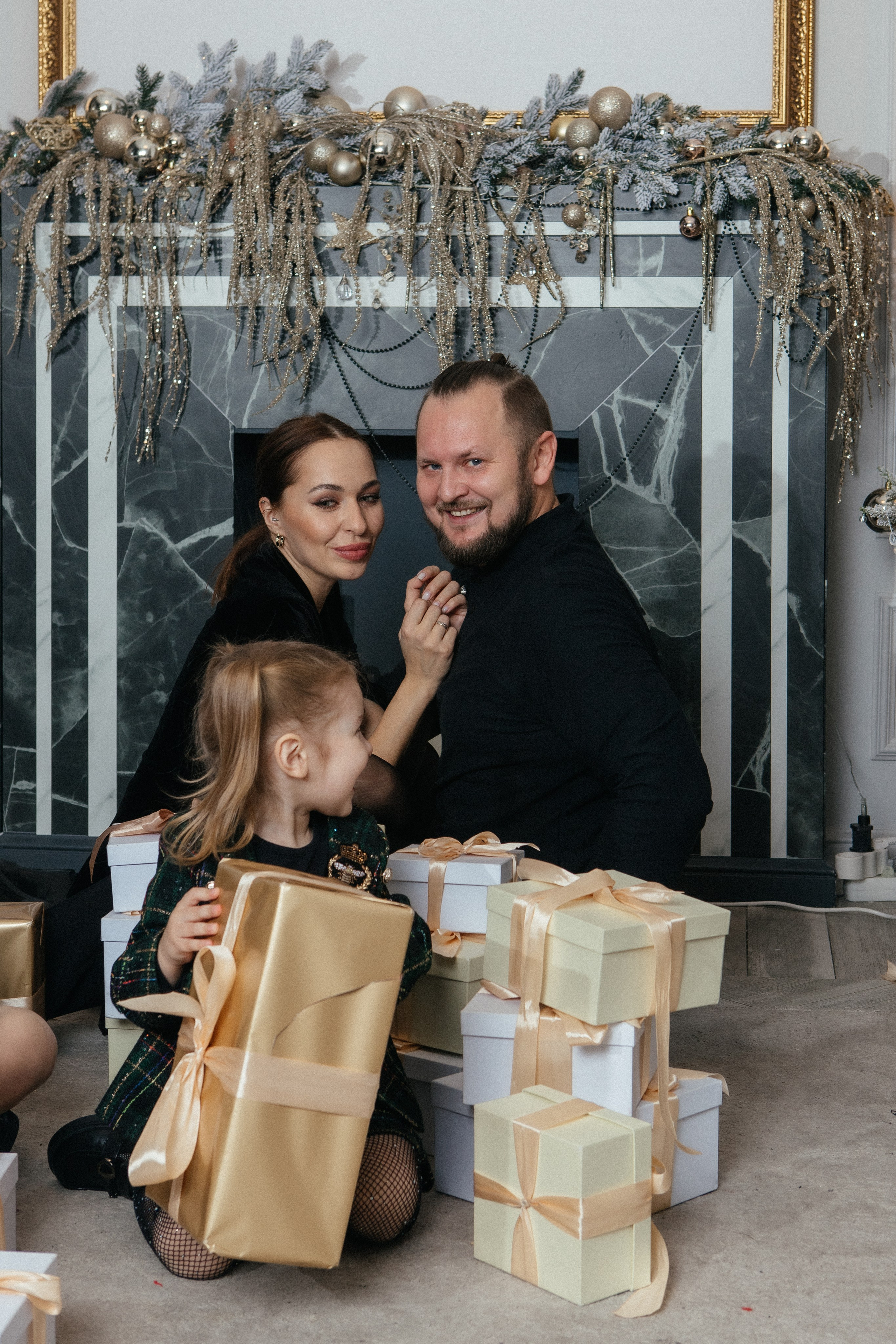 Новогодняя семейная фотосессия. Фотограф в Москве Серегина Екатерина
