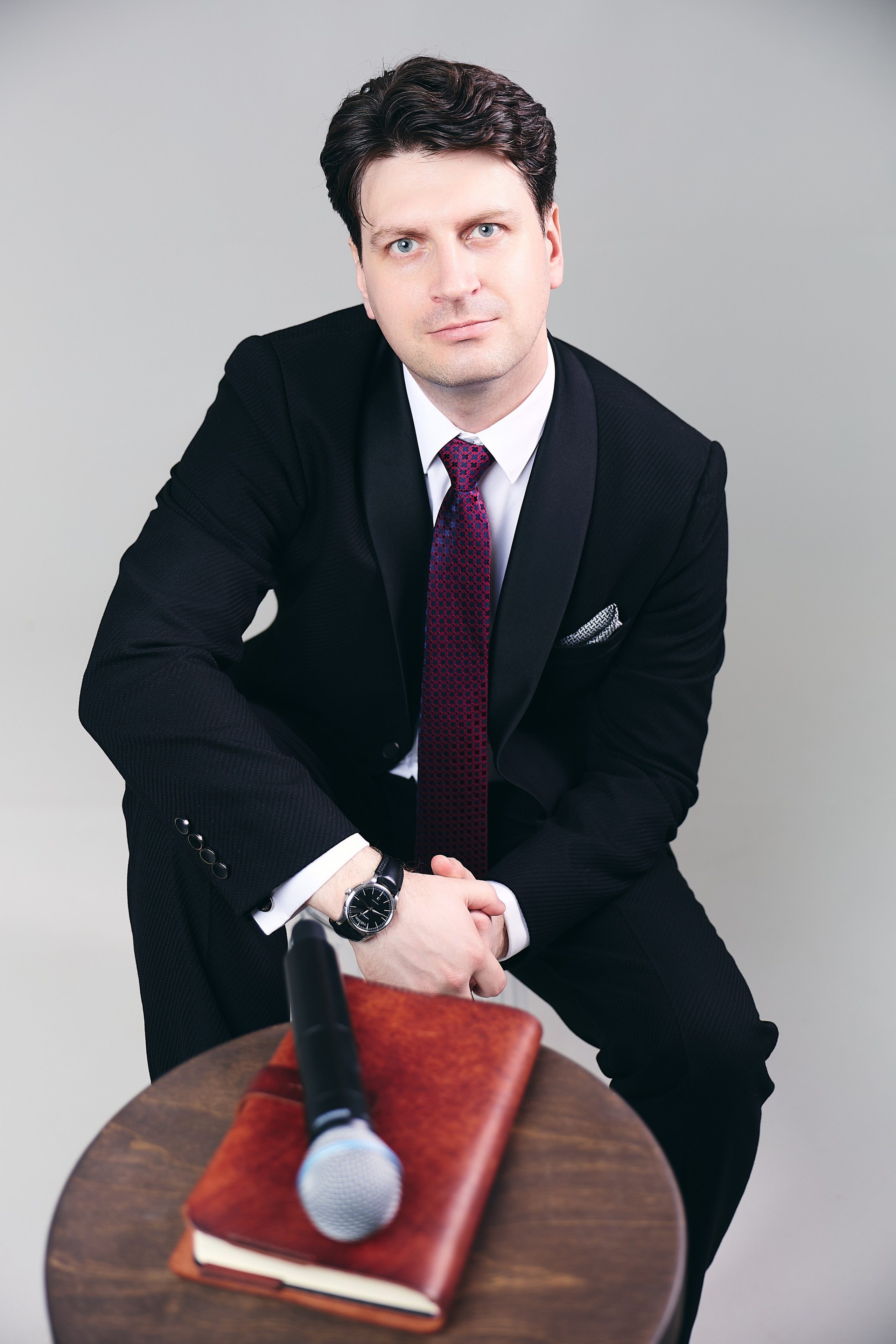 Контент-съёмка для ведущего мероприятий Дениса Егорова