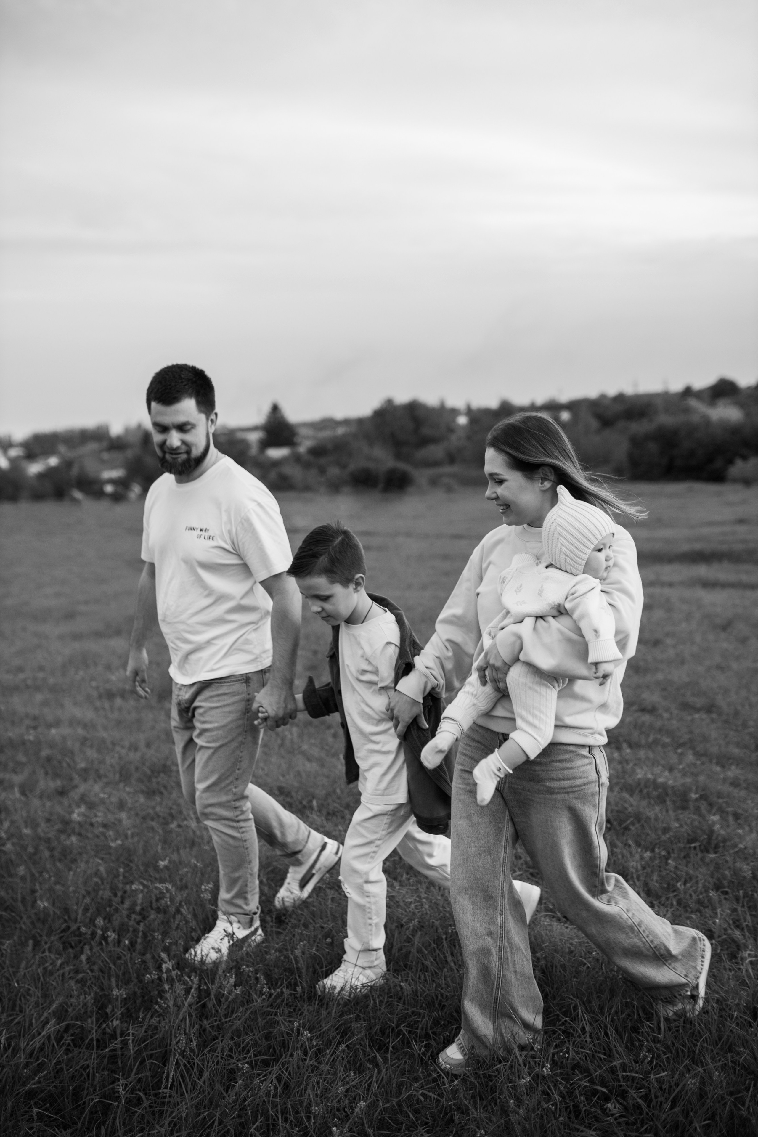 Поле, лето и любовь. Семейный и свадебный фотограф в Тамбове Ксения Плотникова