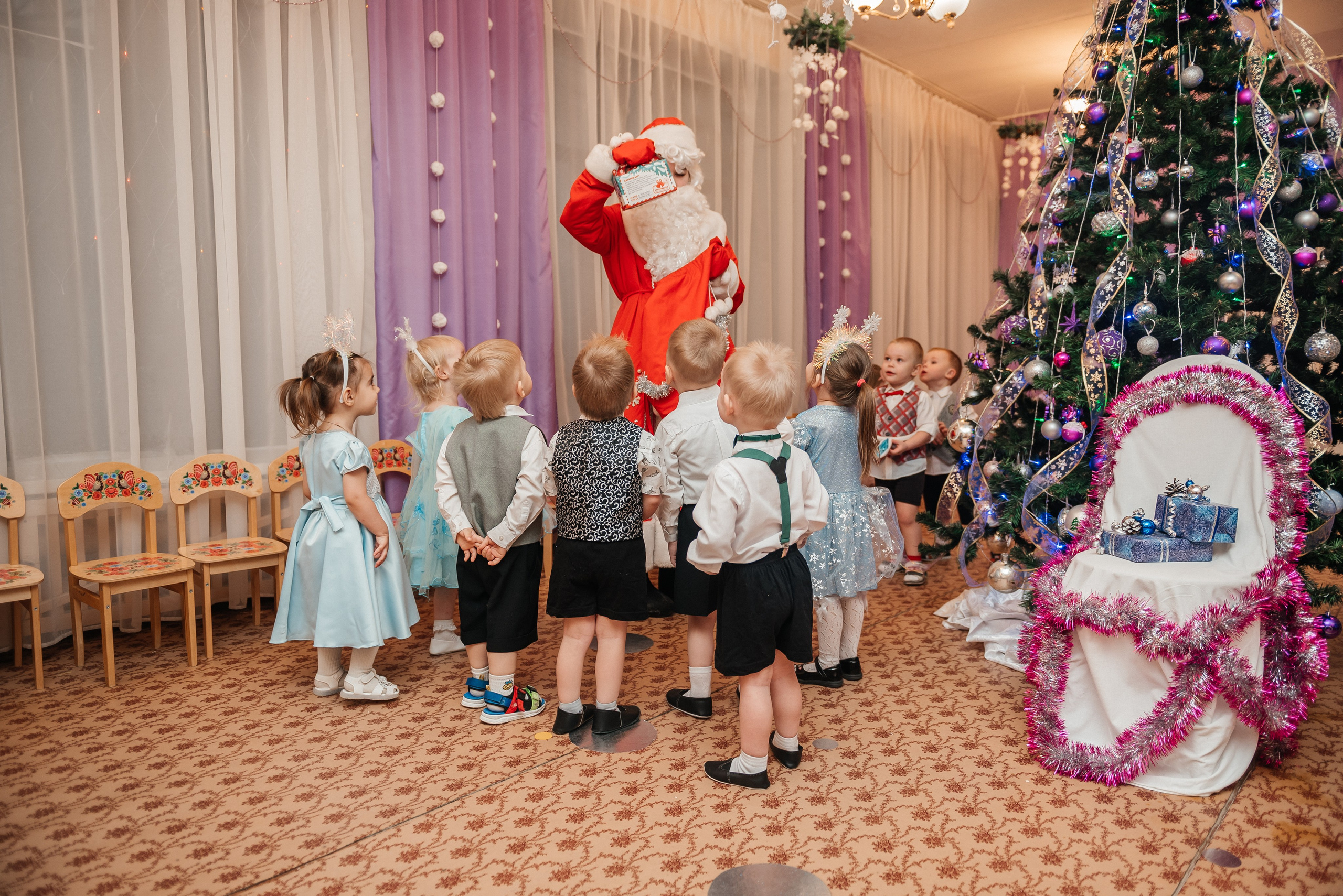 Новогодний утренник ДС № 99. Свадебный и семейный фотограф в Дзержинске Екатерина Шулакова