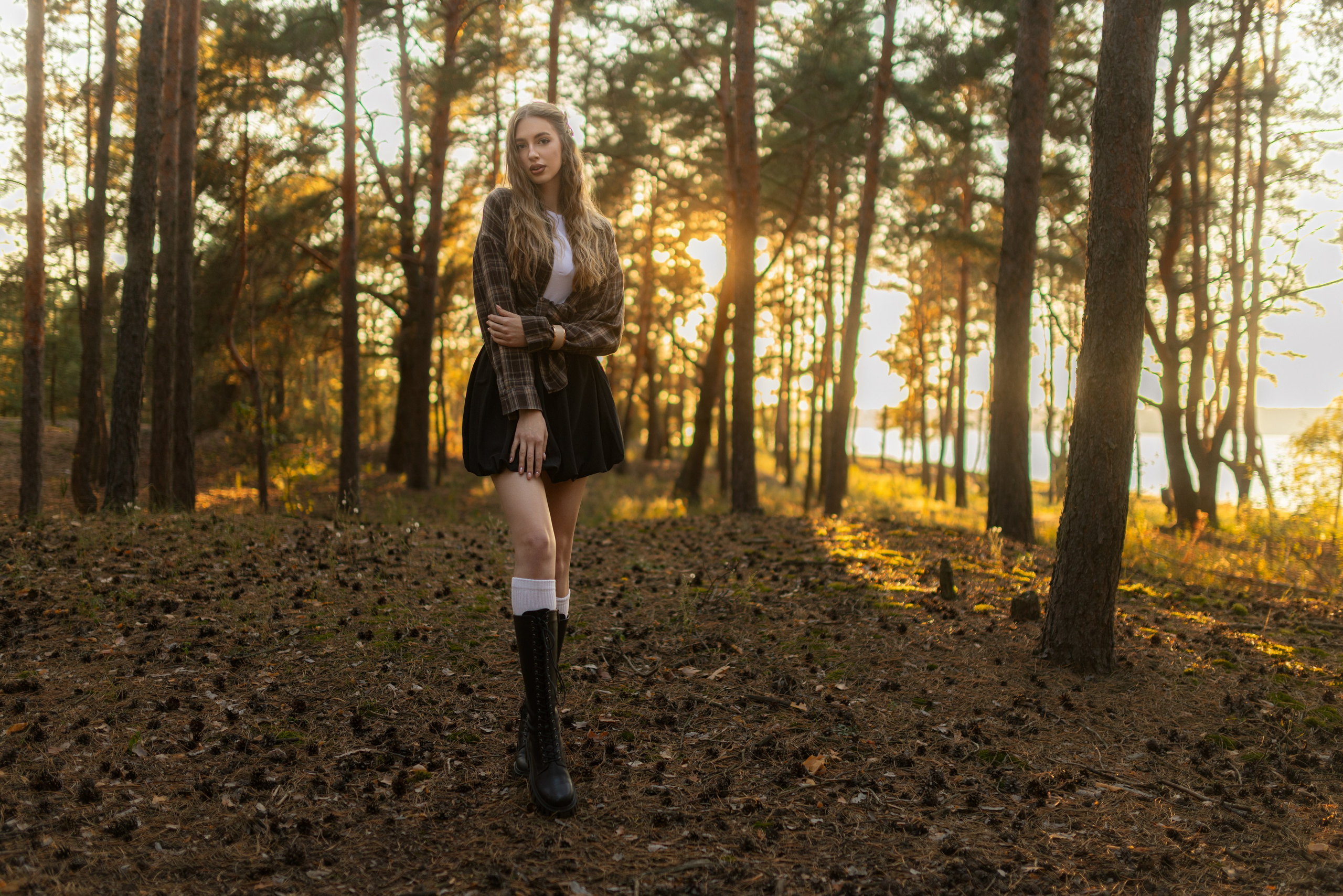 Вечерний фотосет с Ксенией на побережье с дополнительным светом для «себя». Дмитрий Шульгин, портретный фотограф в Воронеже