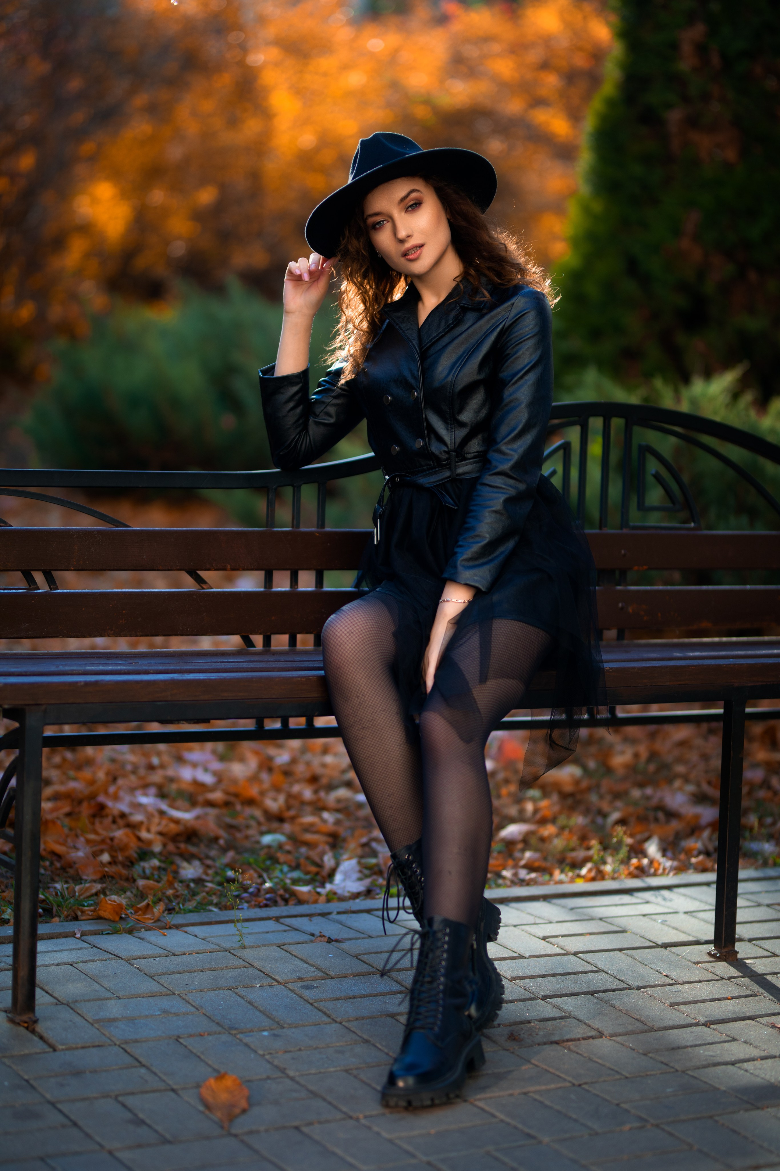Осенняя фотосъемка в парке с Анастасией в формате для «себя»
