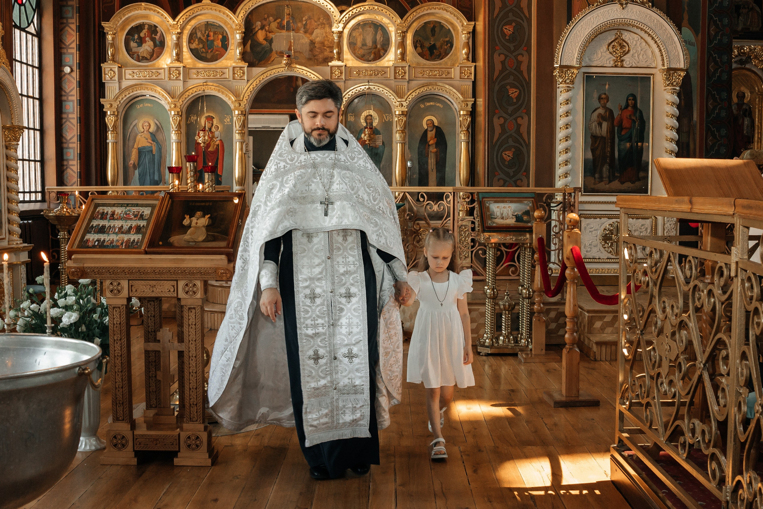 Крещение София и Сережа. Фотограф Краснодар