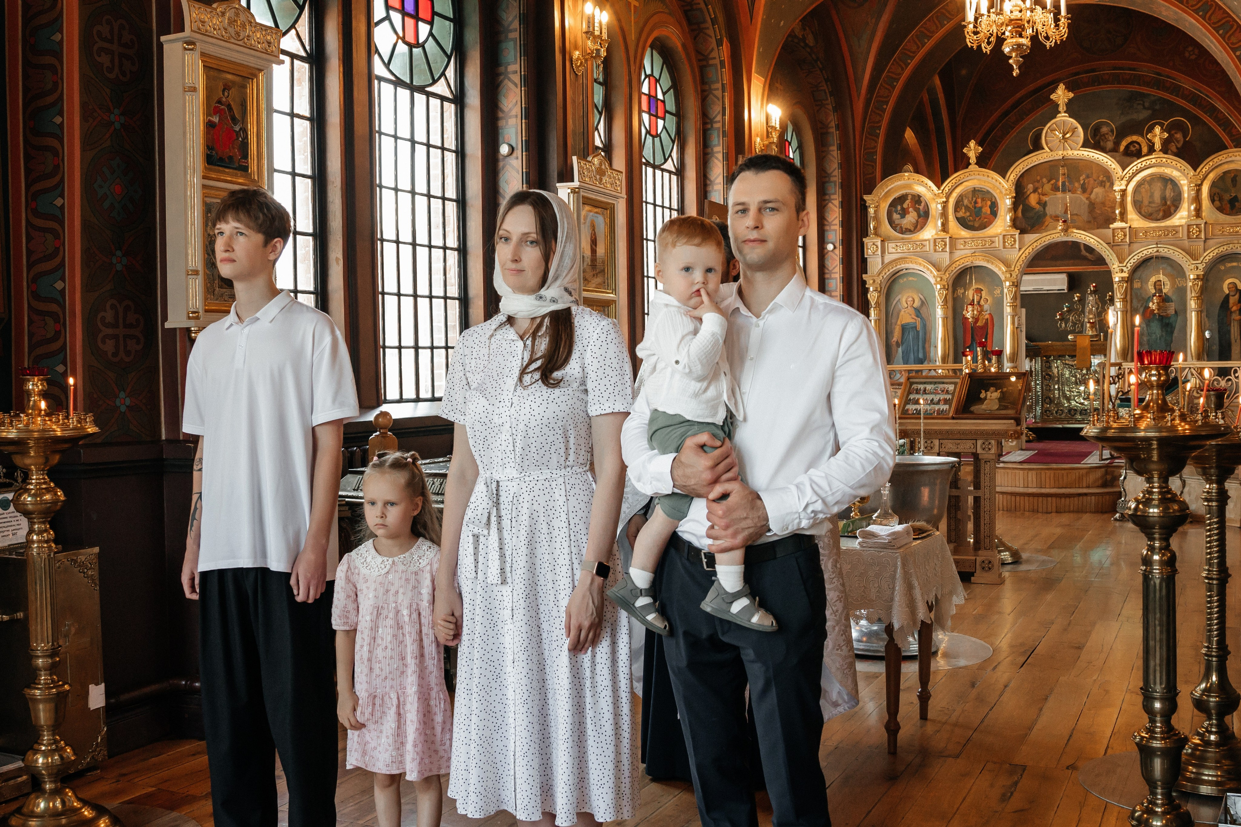 Крещение София и Сережа. Фотограф Краснодар