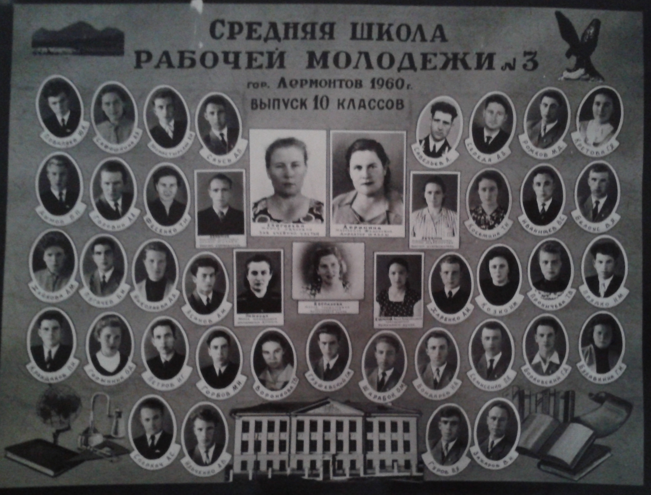 Вечерняя школа№3. Фотоальбом истории города Лермонтов