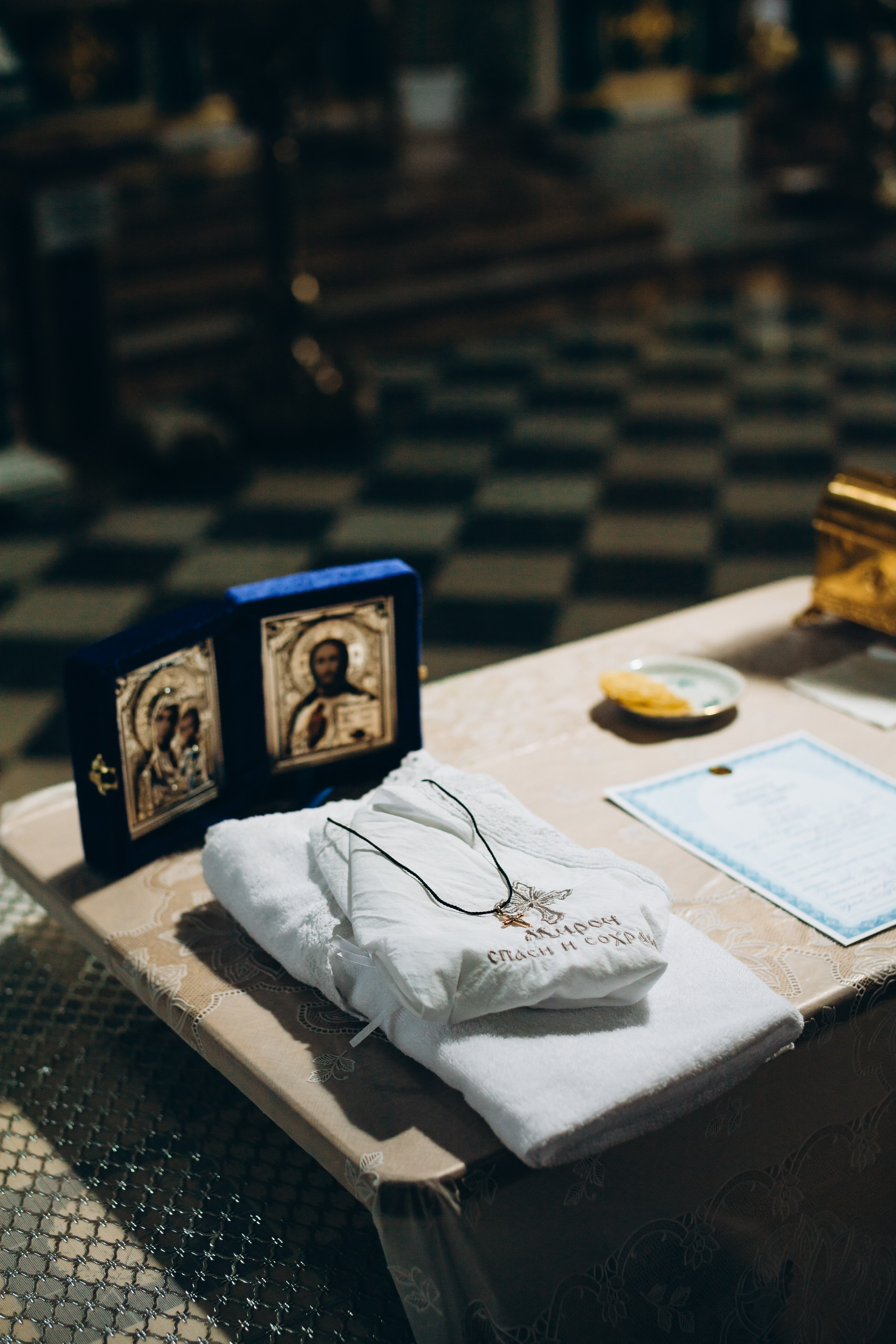 Крещение Мирона. Семейный фотограф в Волгодонске Краченцева Анна