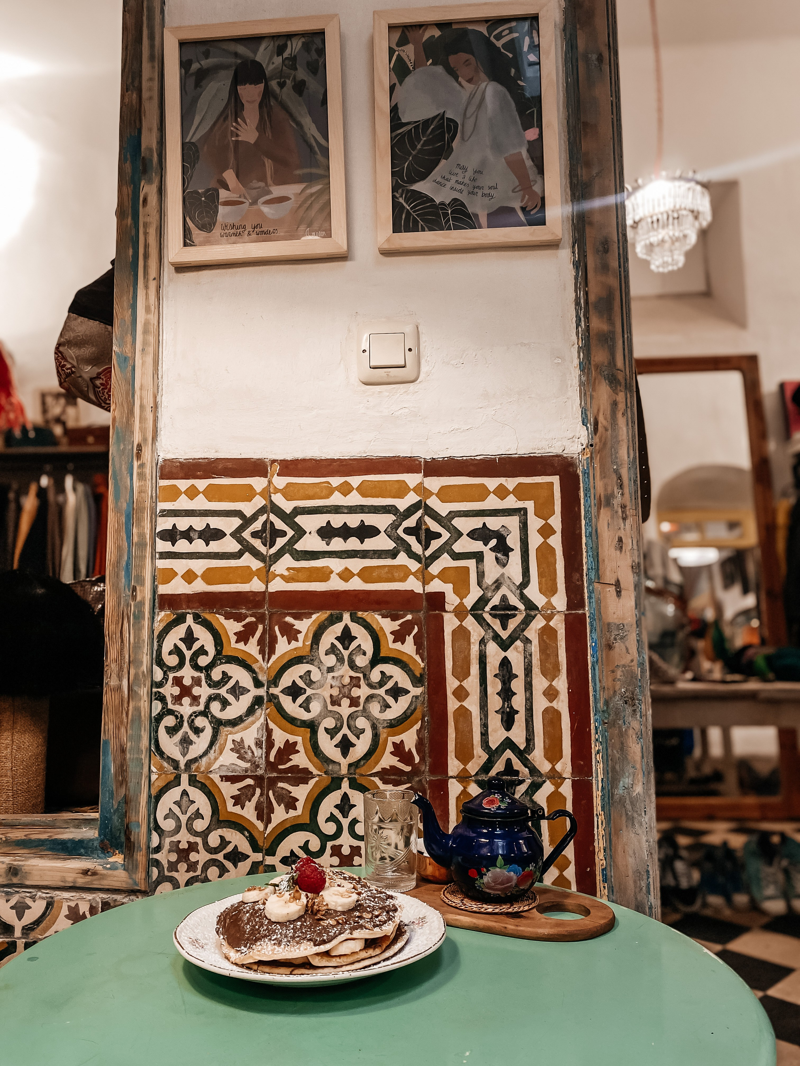 Cafe in Morocco. Olga Popova — Photographer in Morocco
